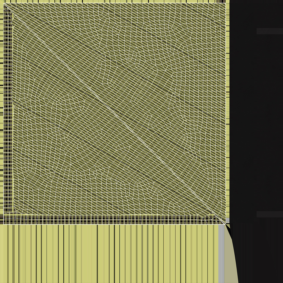3D Green Traditional Arabic Hat model