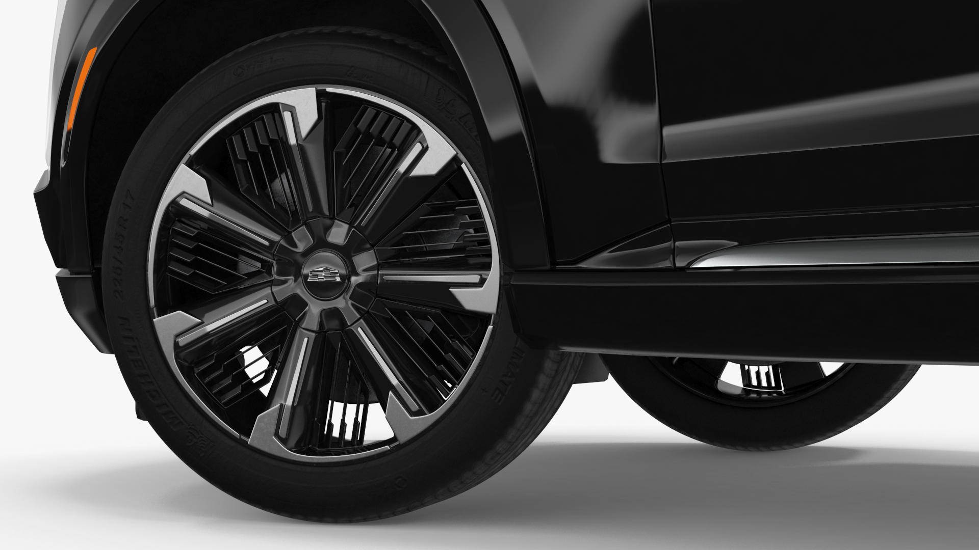 3D Cadillac Escalade IQ 2025 EV Black Raven Rigged for Maya
