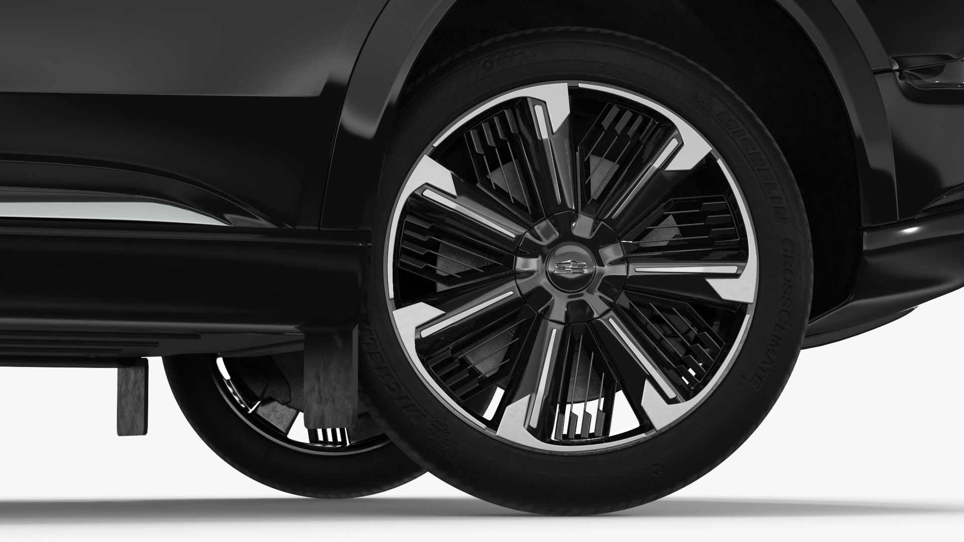 3D Cadillac Escalade IQ 2025 EV Black Raven Rigged for Maya