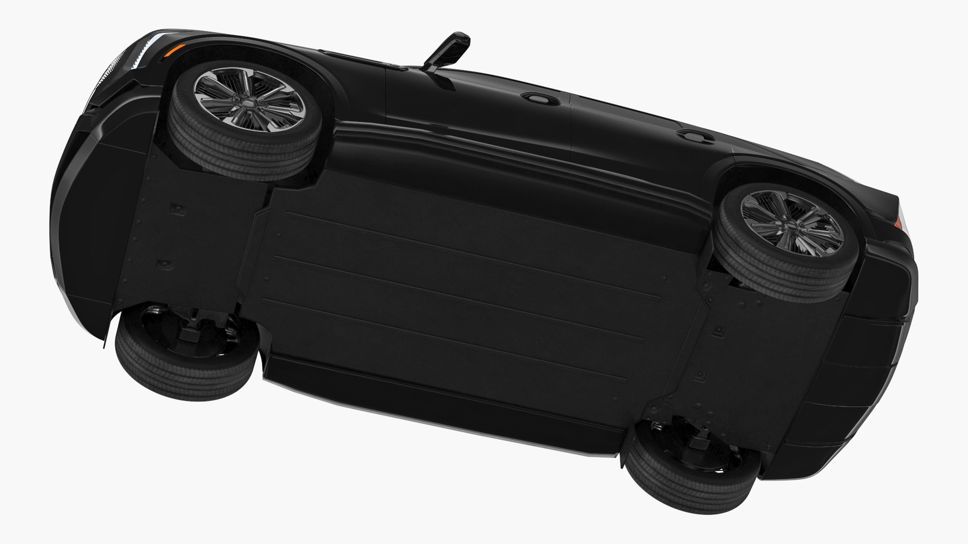 3D Cadillac Escalade IQ 2025 EV Black Raven Rigged for Maya
