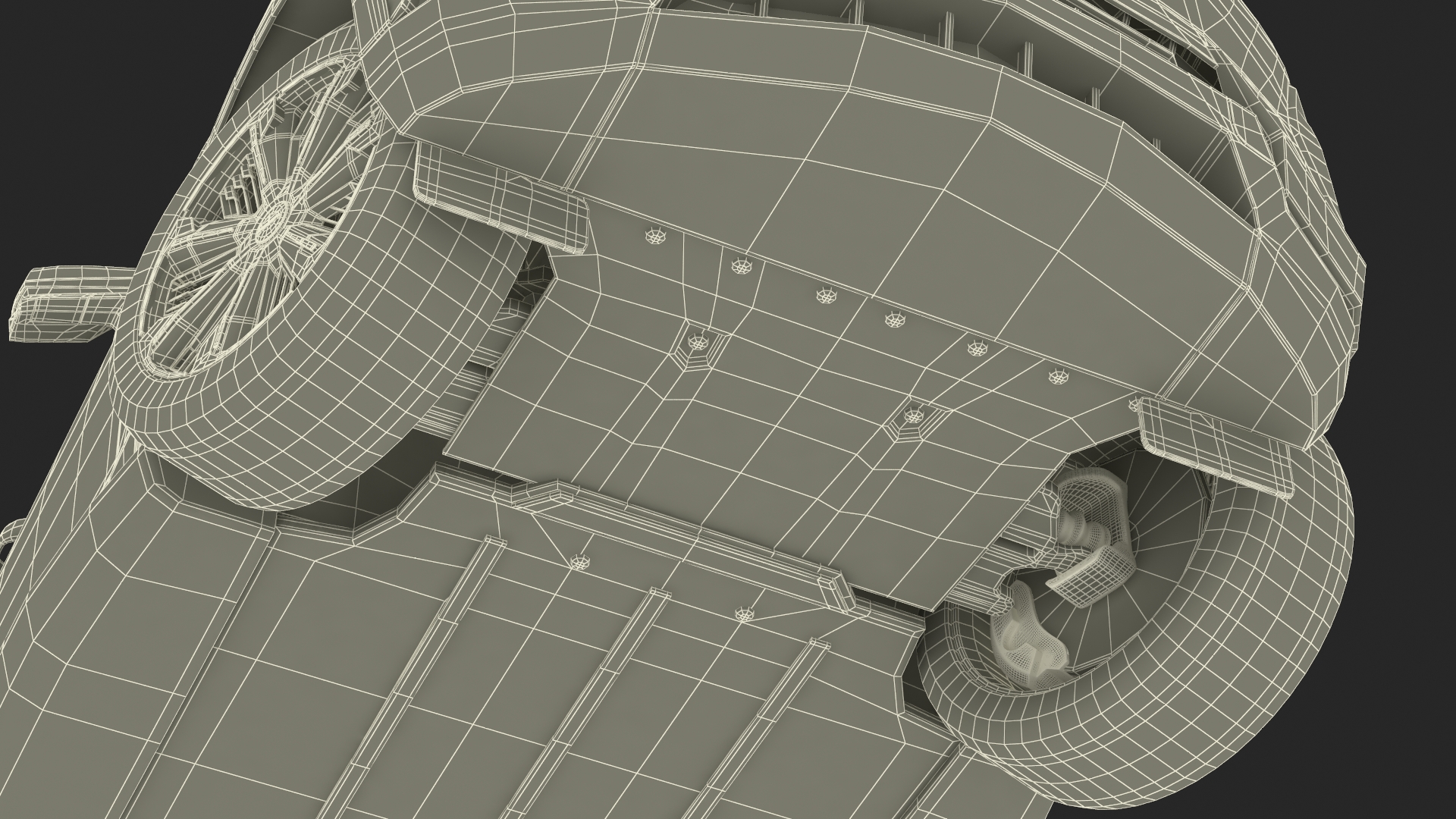 3D Cadillac Escalade IQ 2025 EV Black Raven Rigged for Maya