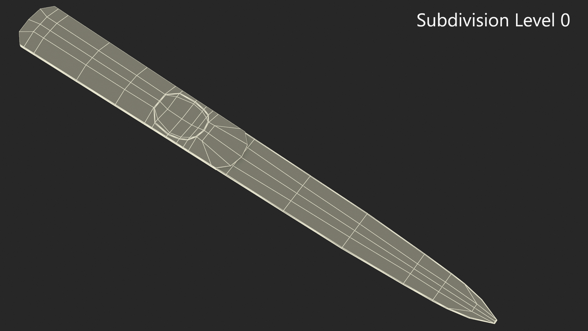 3D model Metal Nail File