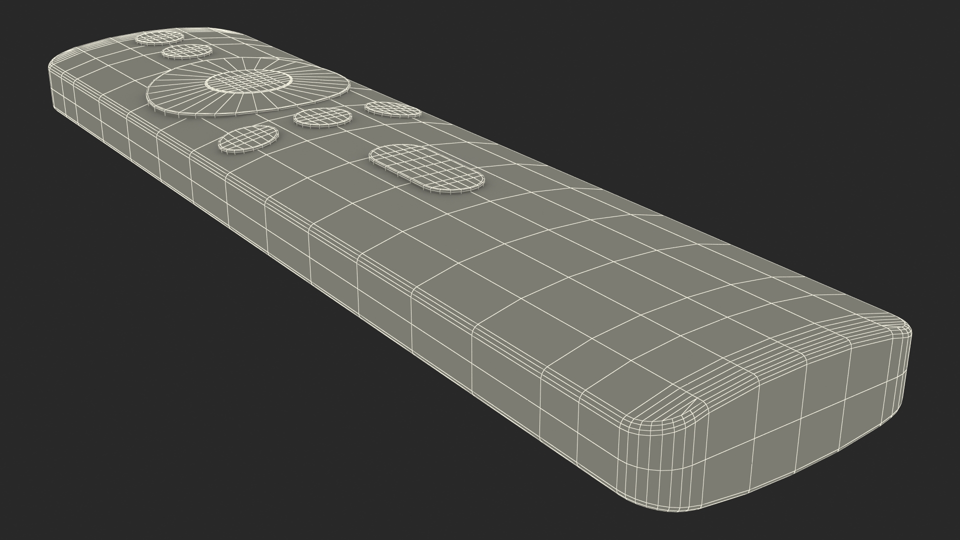 3D model TV Remote Controller