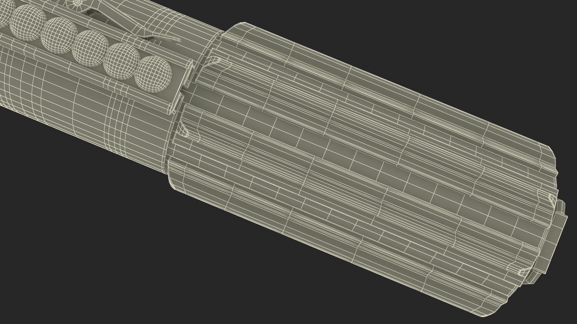 Luke Skywalkers Green Lightsaber 3D
