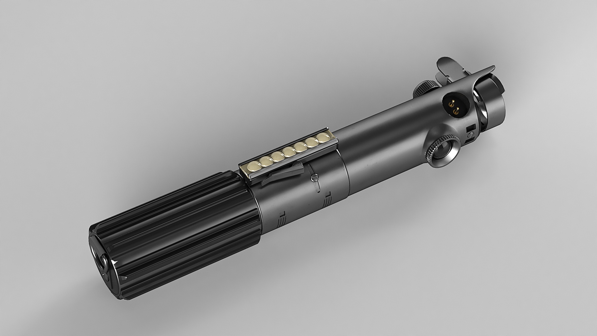Luke Skywalkers Green Lightsaber 3D