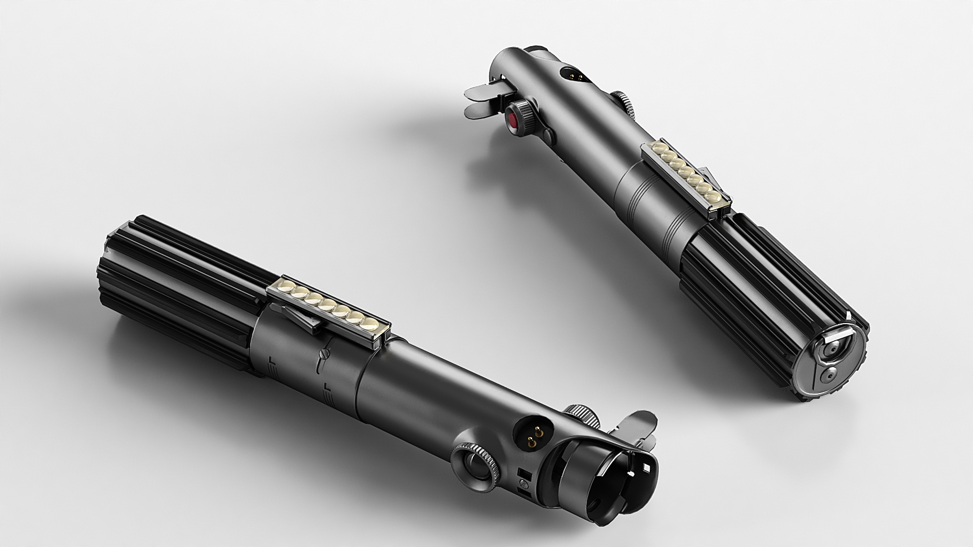 Luke Skywalkers Green Lightsaber 3D