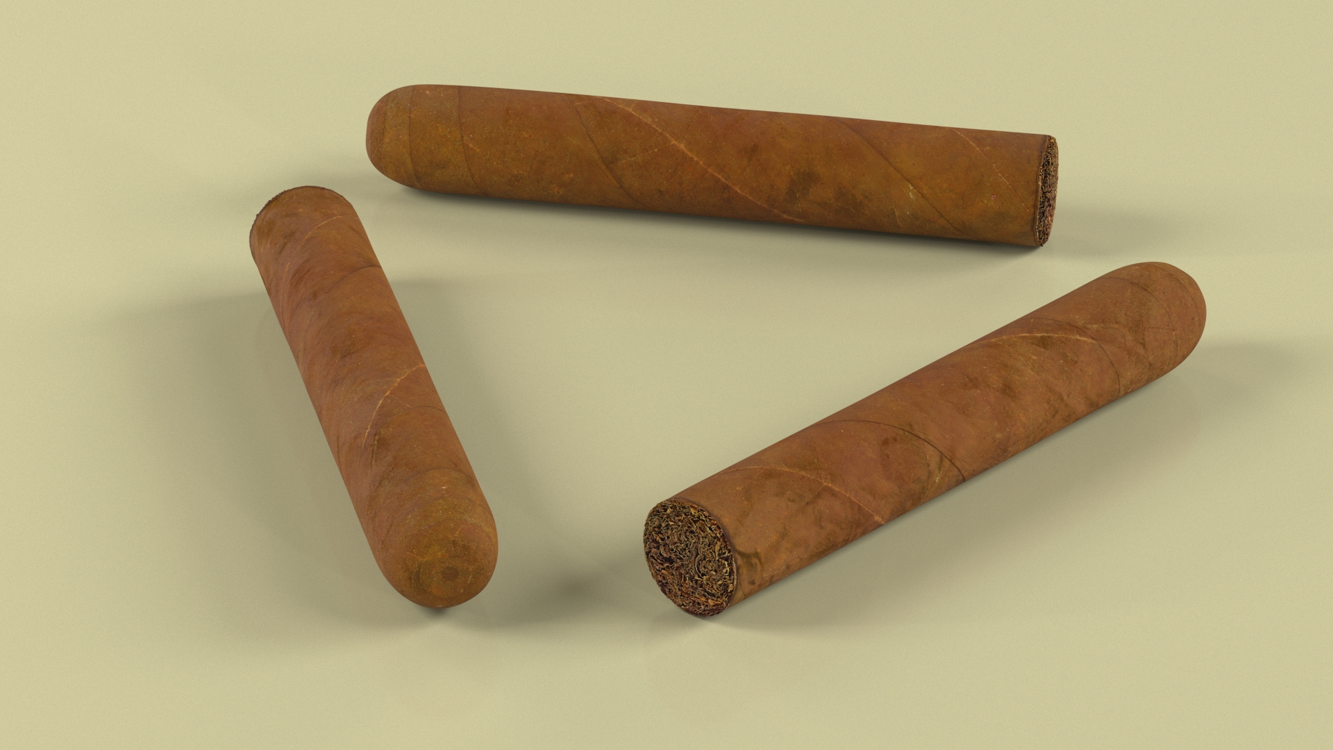 Cuban Cigar Short 3D