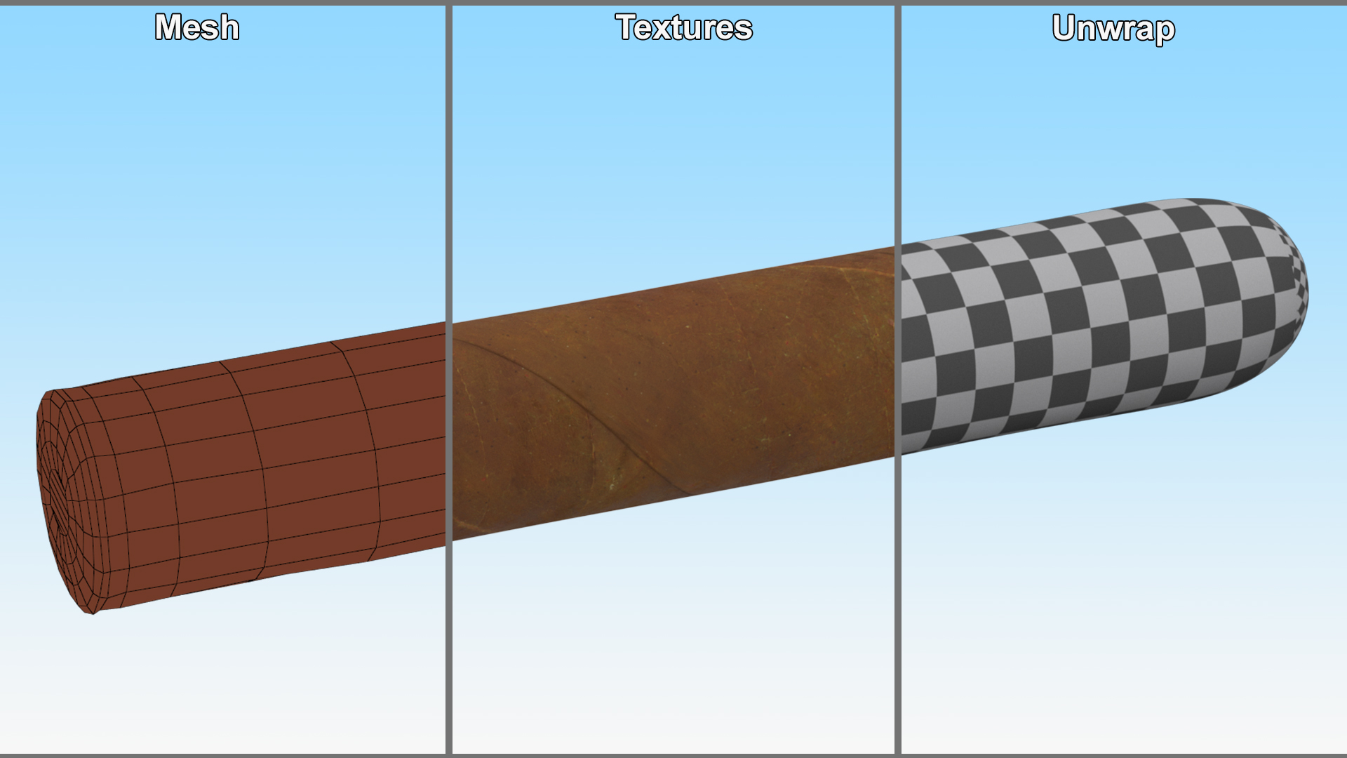 Cuban Cigar Short 3D