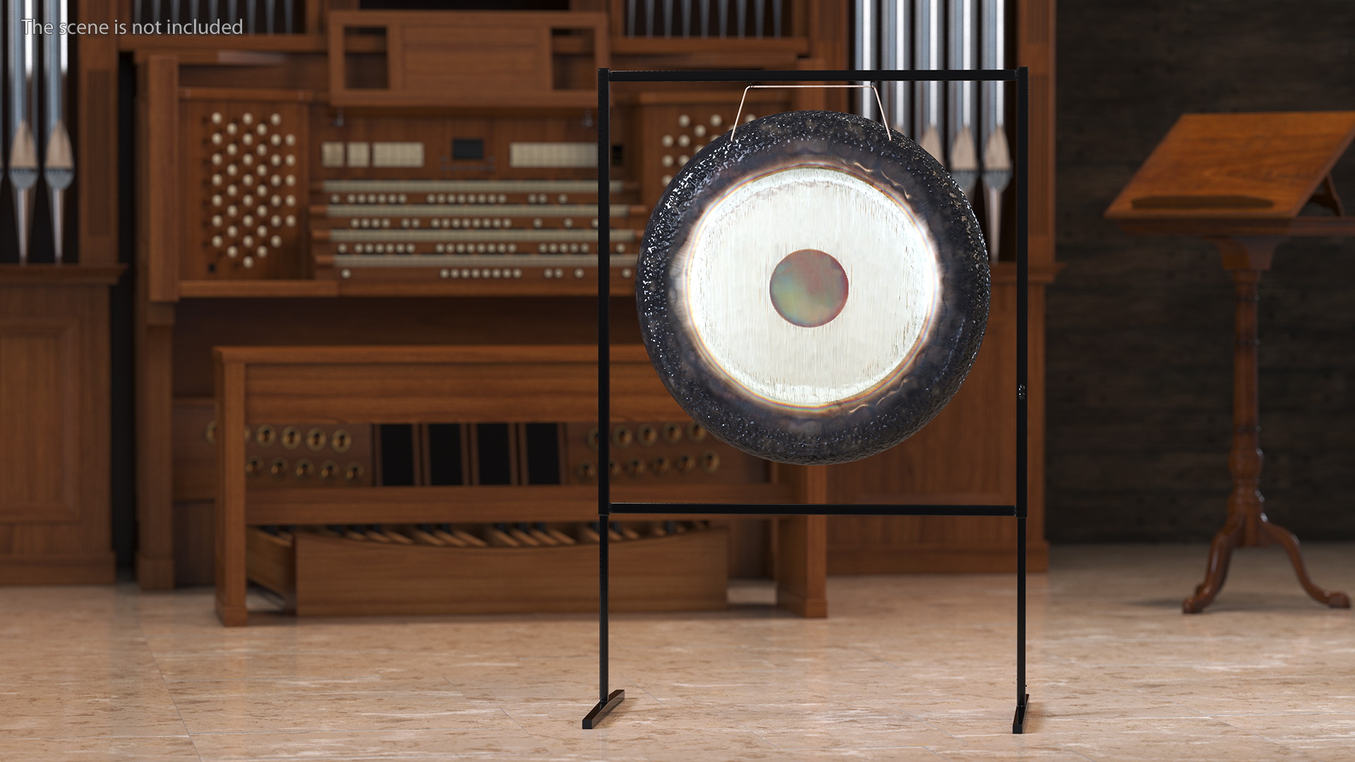 3D model Symphonic Gong 28 inch Square Stand