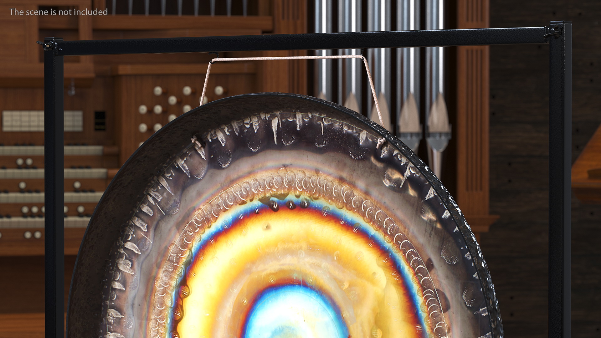 3D model Symphonic Gong 28 inch Square Stand