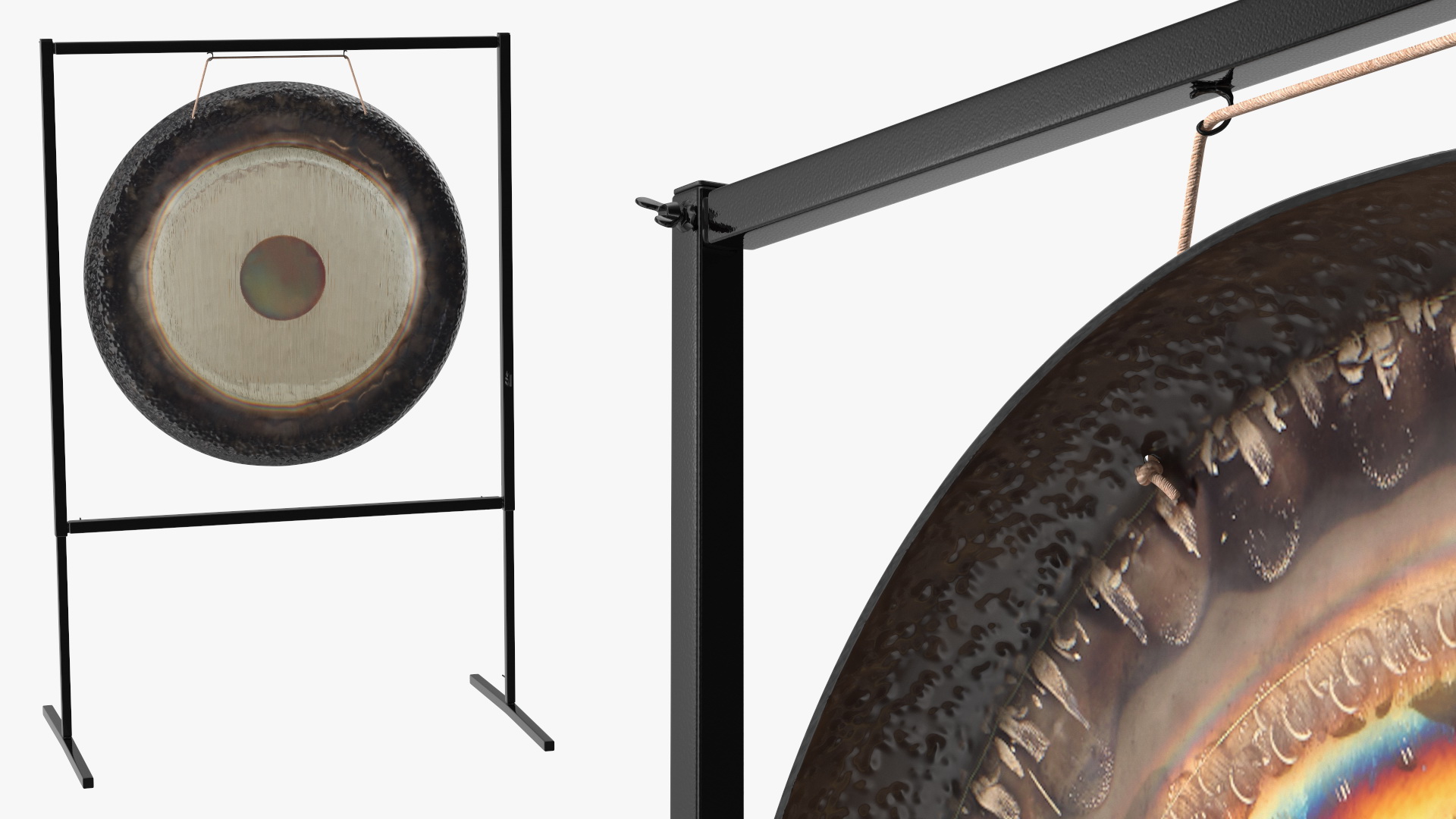 3D model Symphonic Gong 28 inch Square Stand