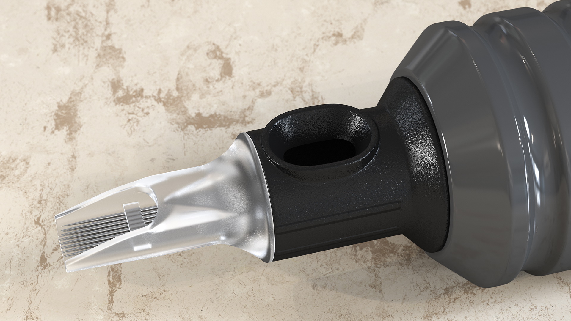 3D Tattoo Machine Pen model