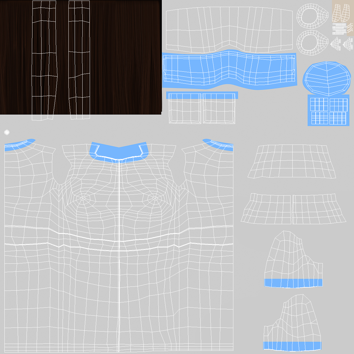 Woman in Nurse Costume 3D