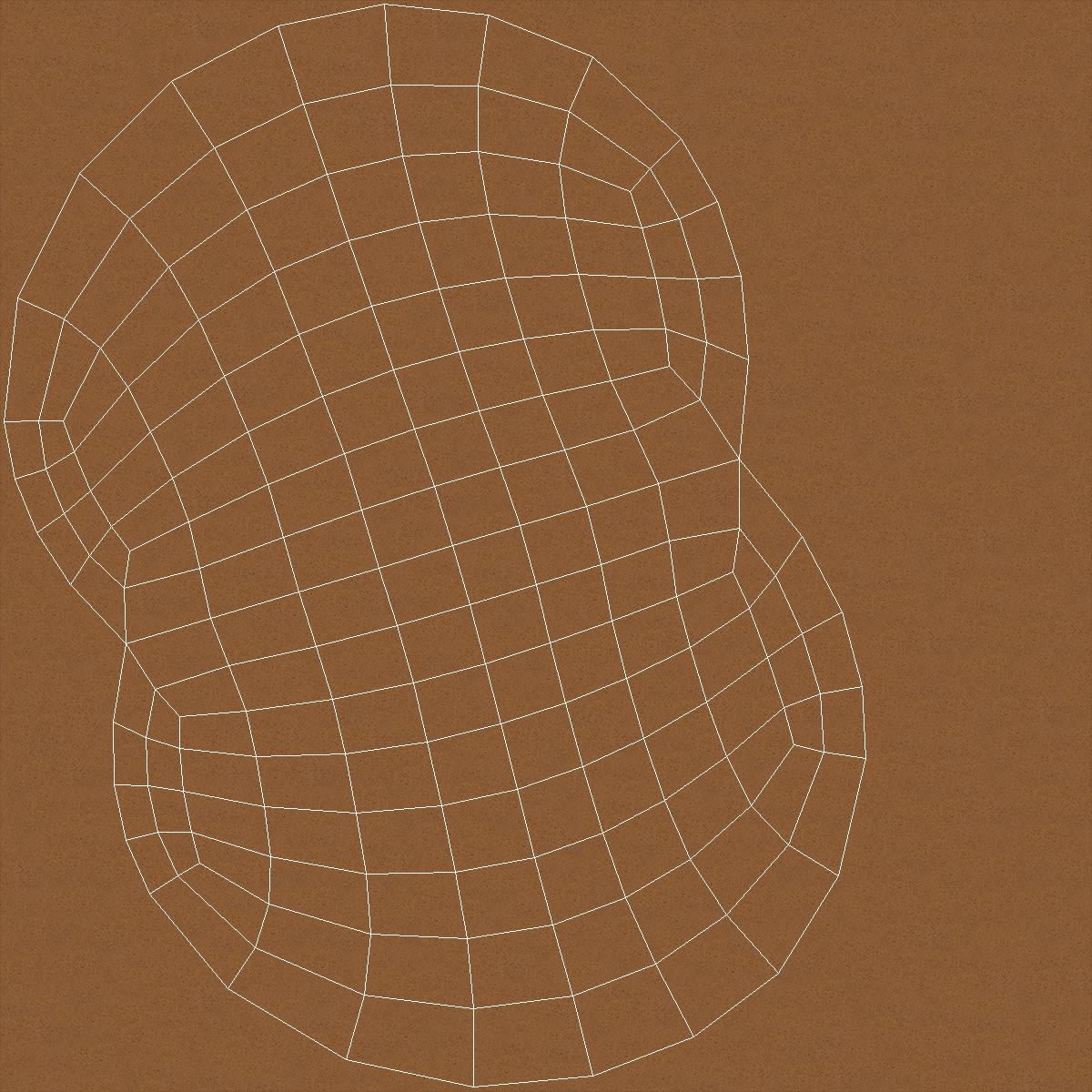 Egg Cup with Brown Egg 3D