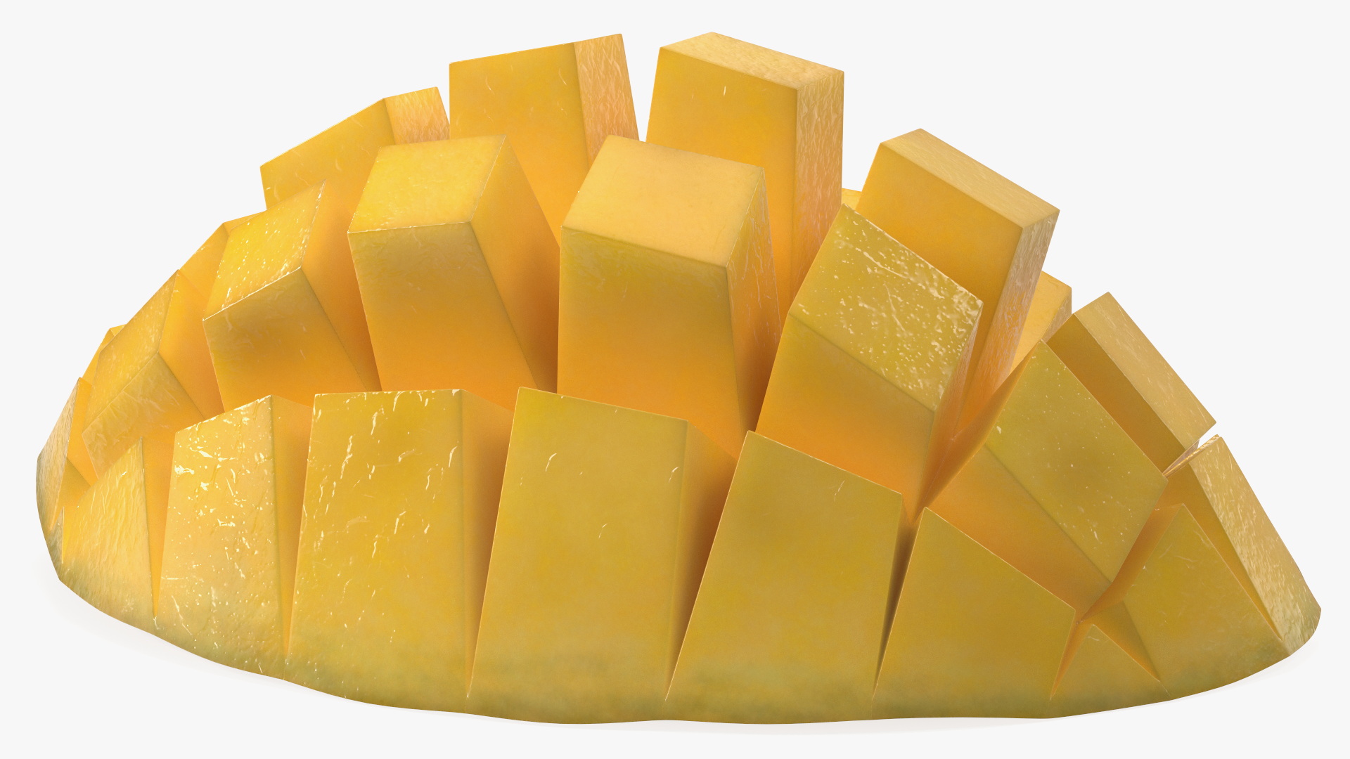 3D model Mango Squares Yellow