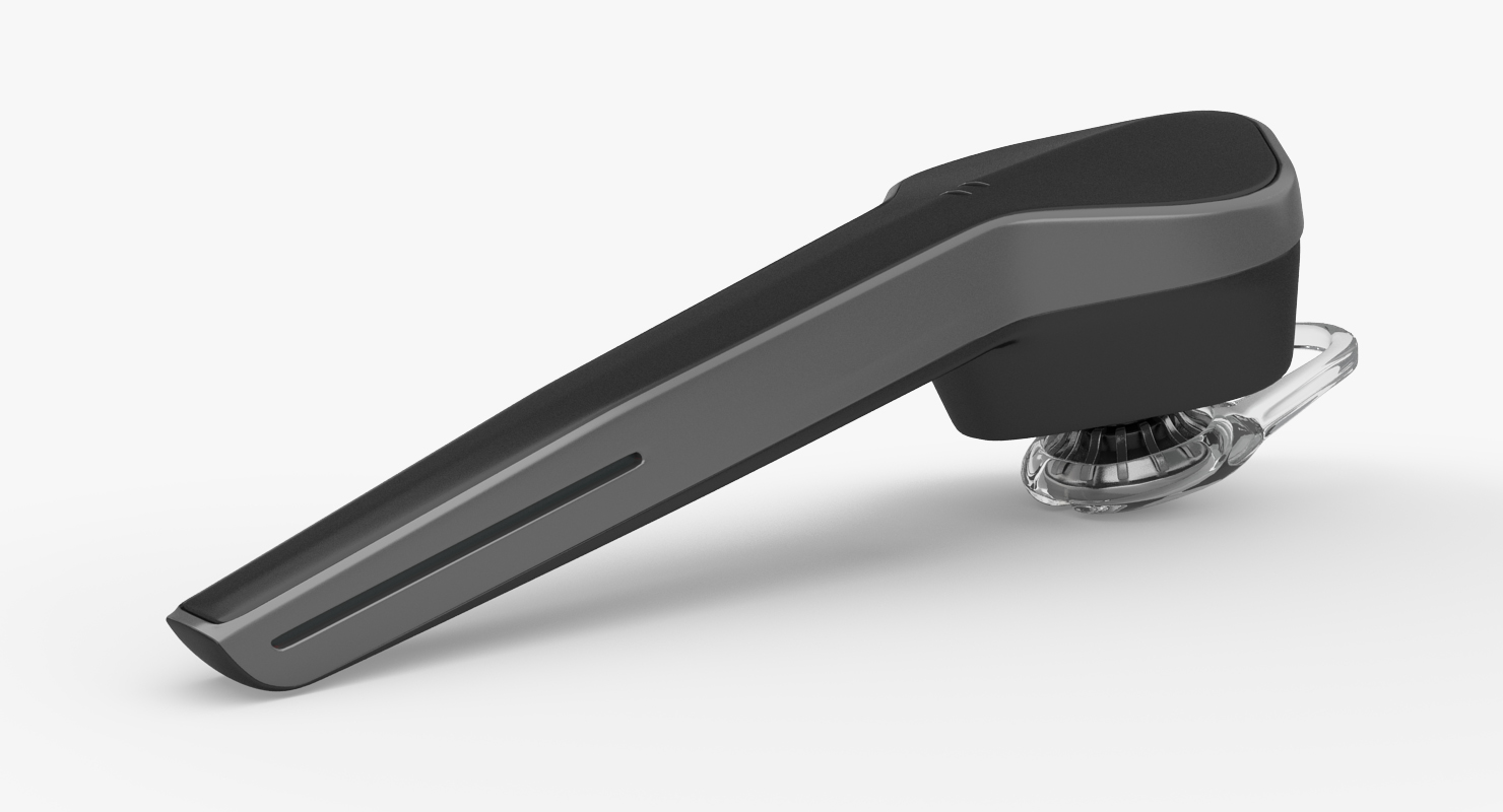3D model Bluetooth Wireless Headset Plantronics Voyager Edge Set