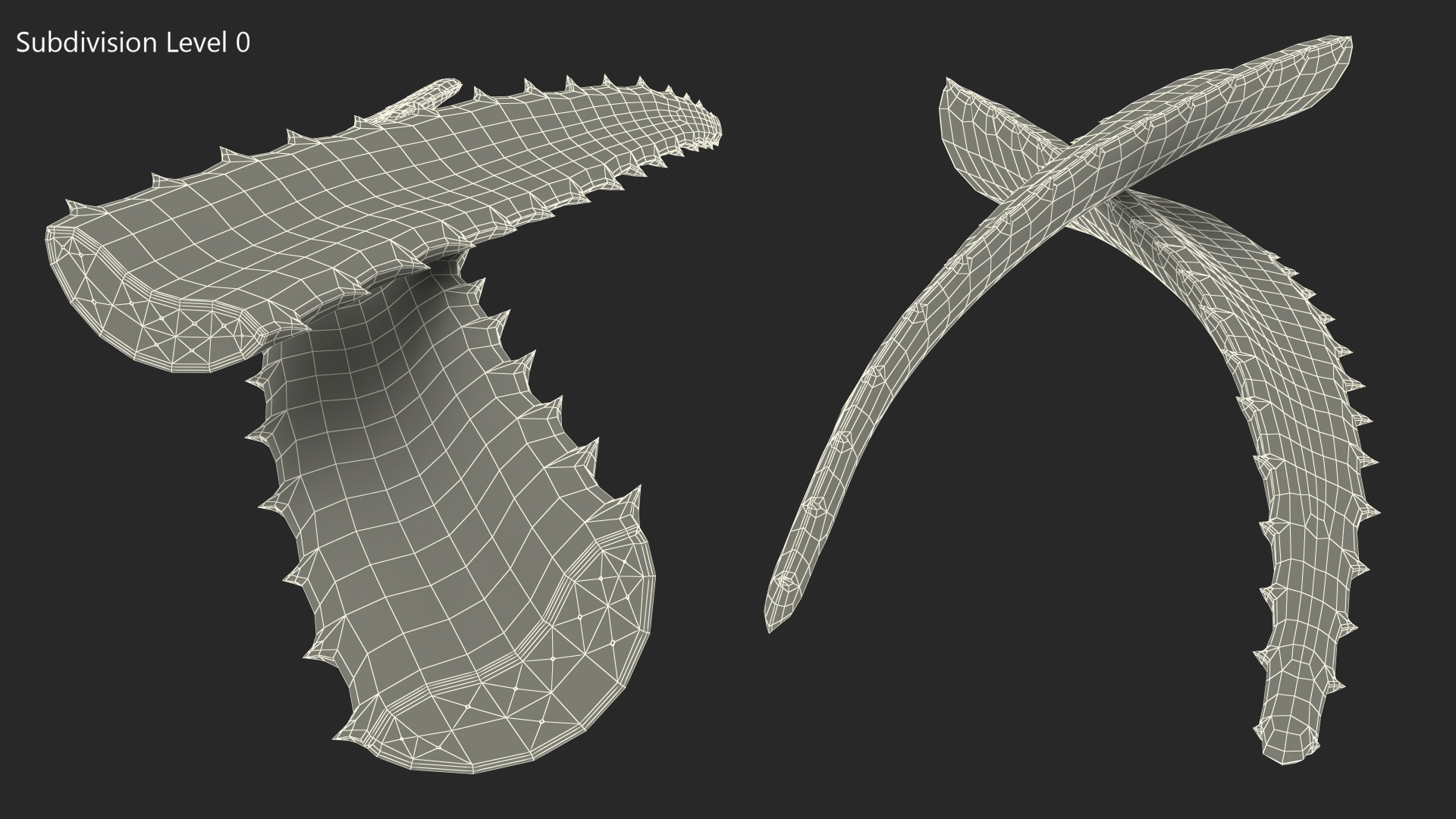 3D Aloe Leaves