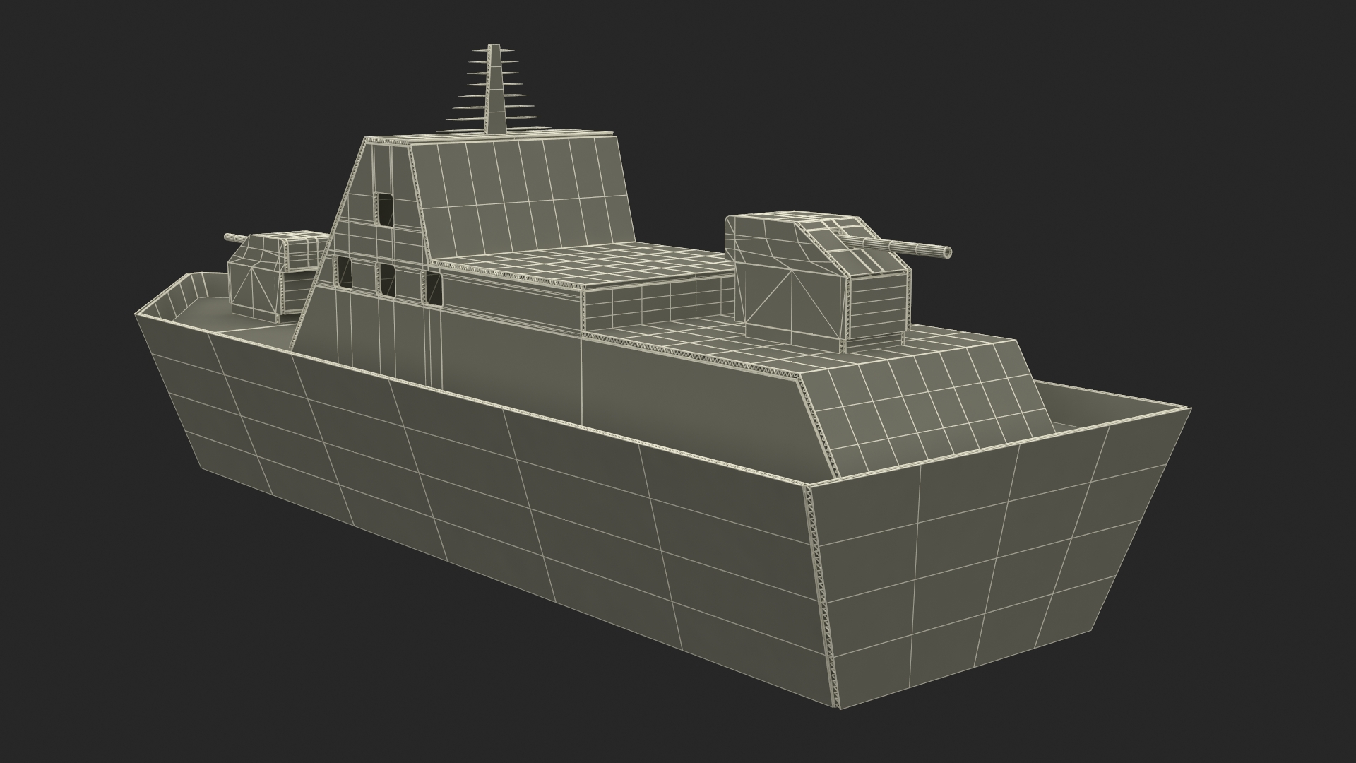 Cardboard Warship 3D