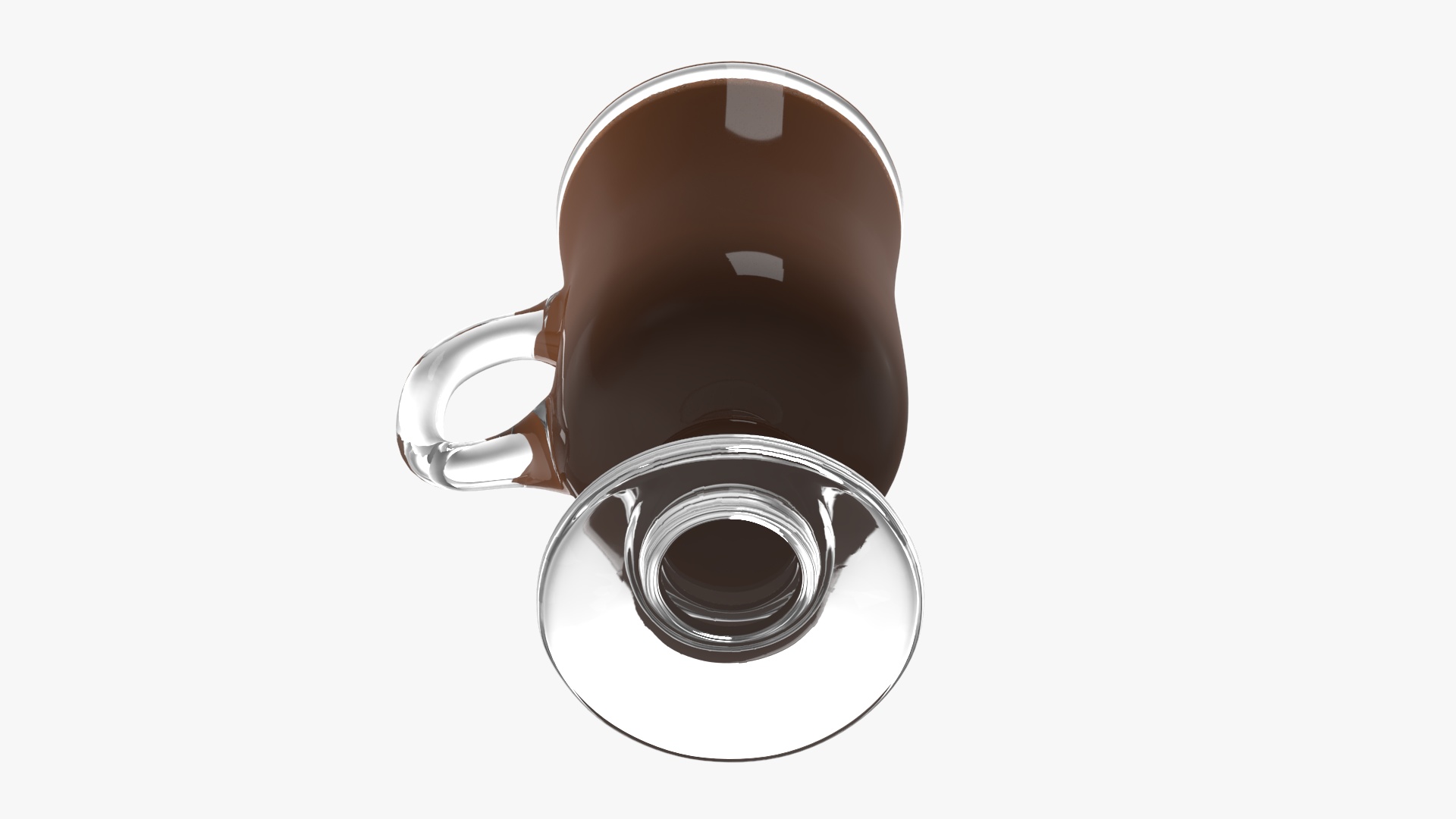 3D model Irish Glass Hot Chocolate