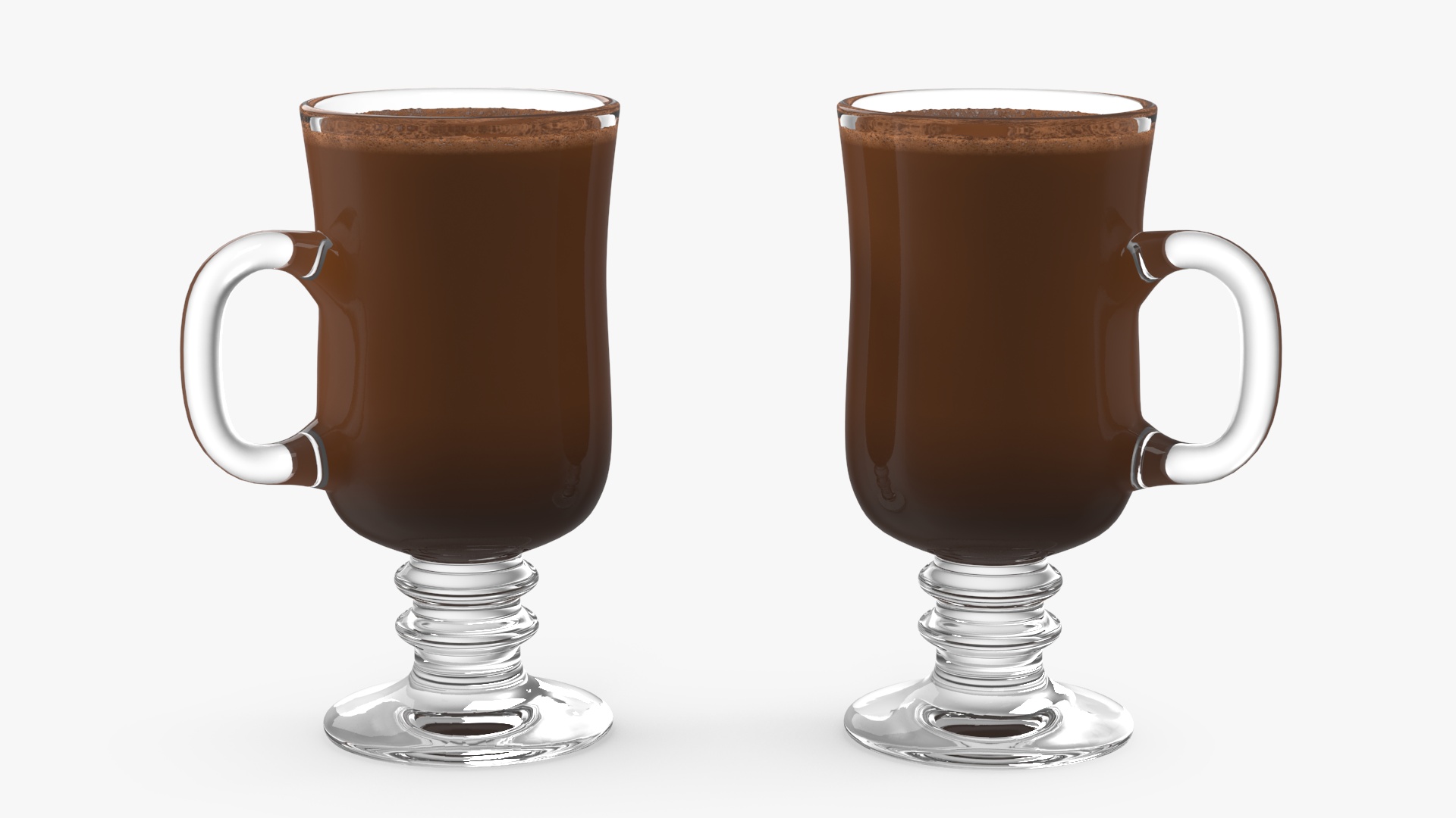 3D model Irish Glass Hot Chocolate