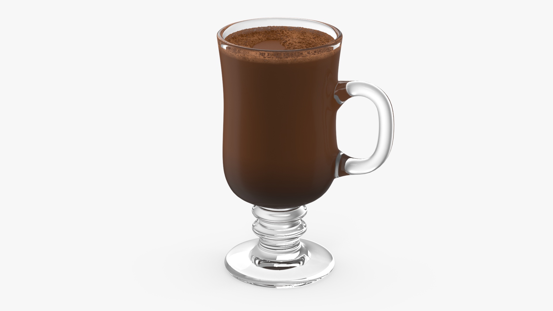 3D model Irish Glass Hot Chocolate