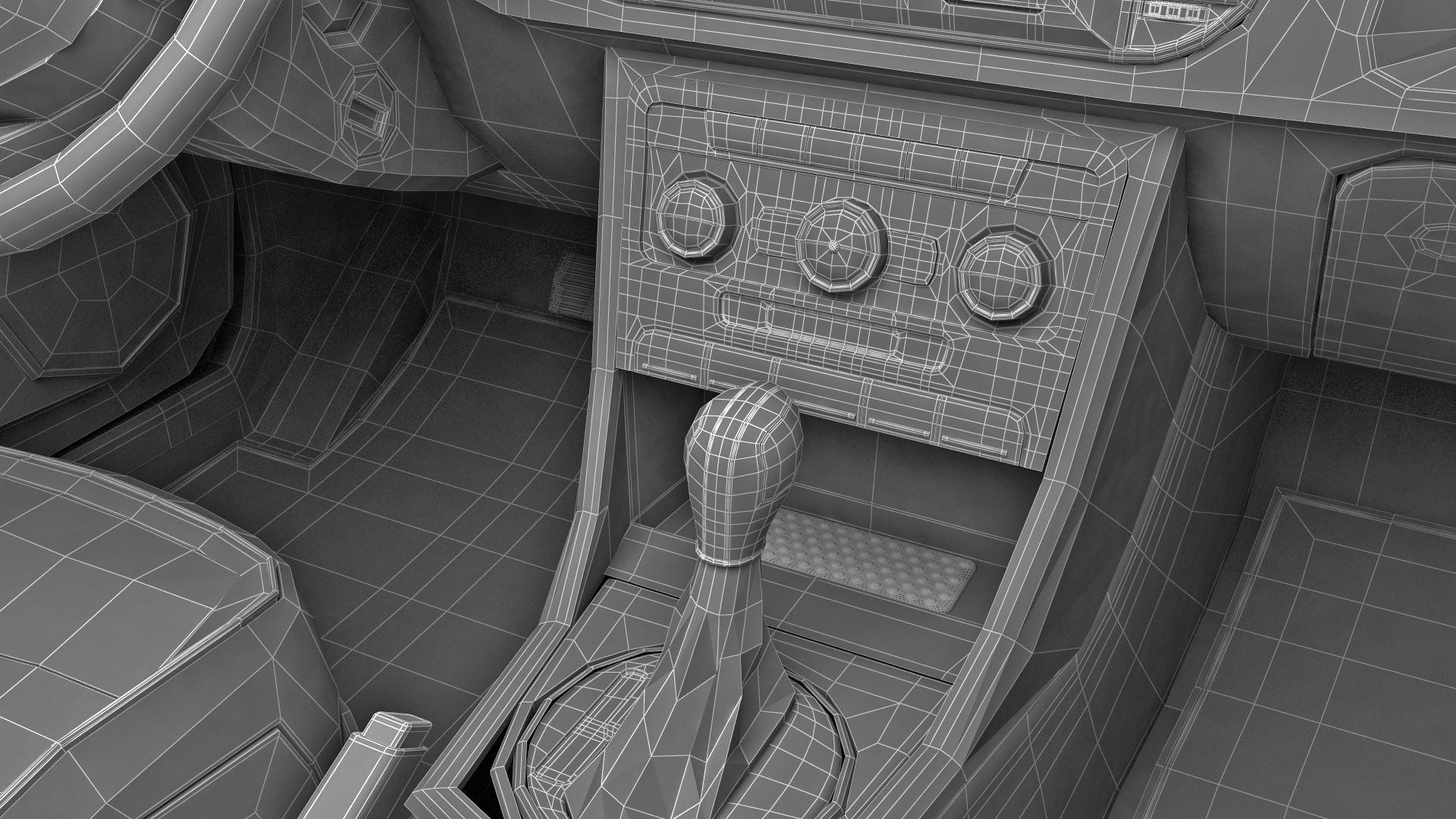 Compact Car Generic 3D model