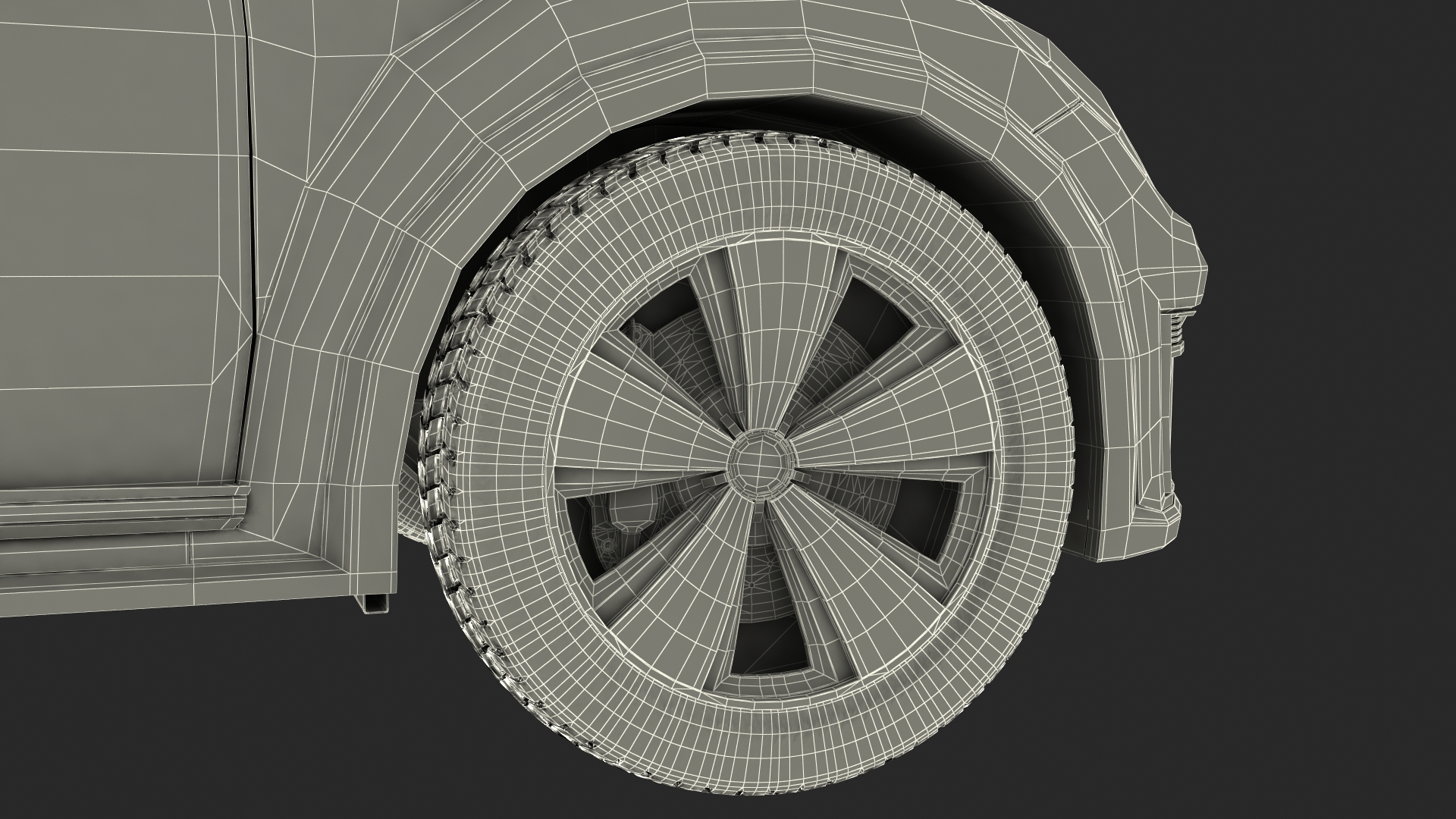 Compact Car Generic 3D model