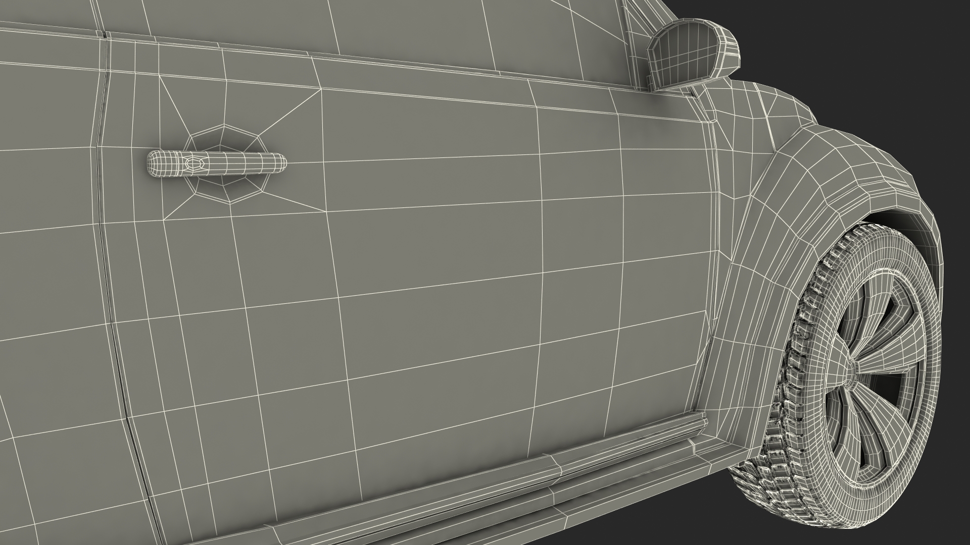 Compact Car Generic 3D model