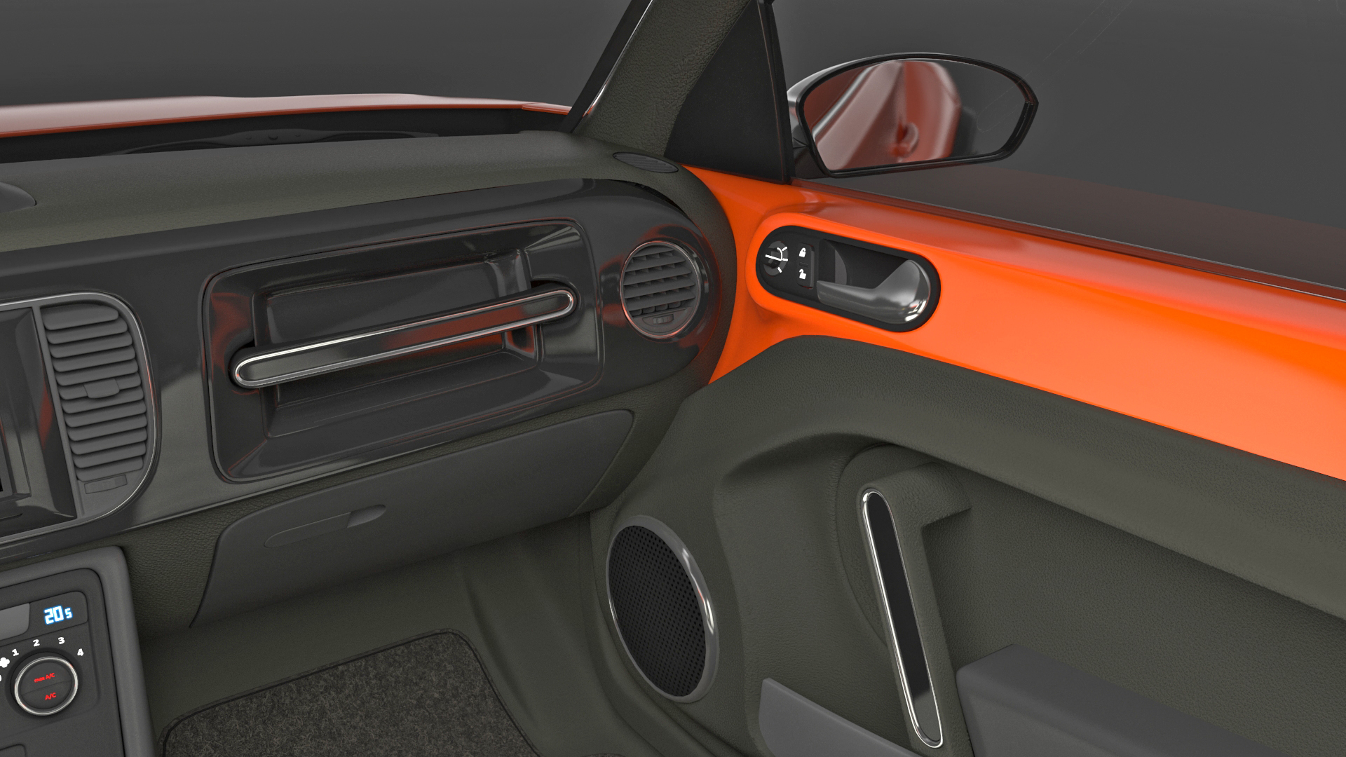 Compact Car Generic 3D model