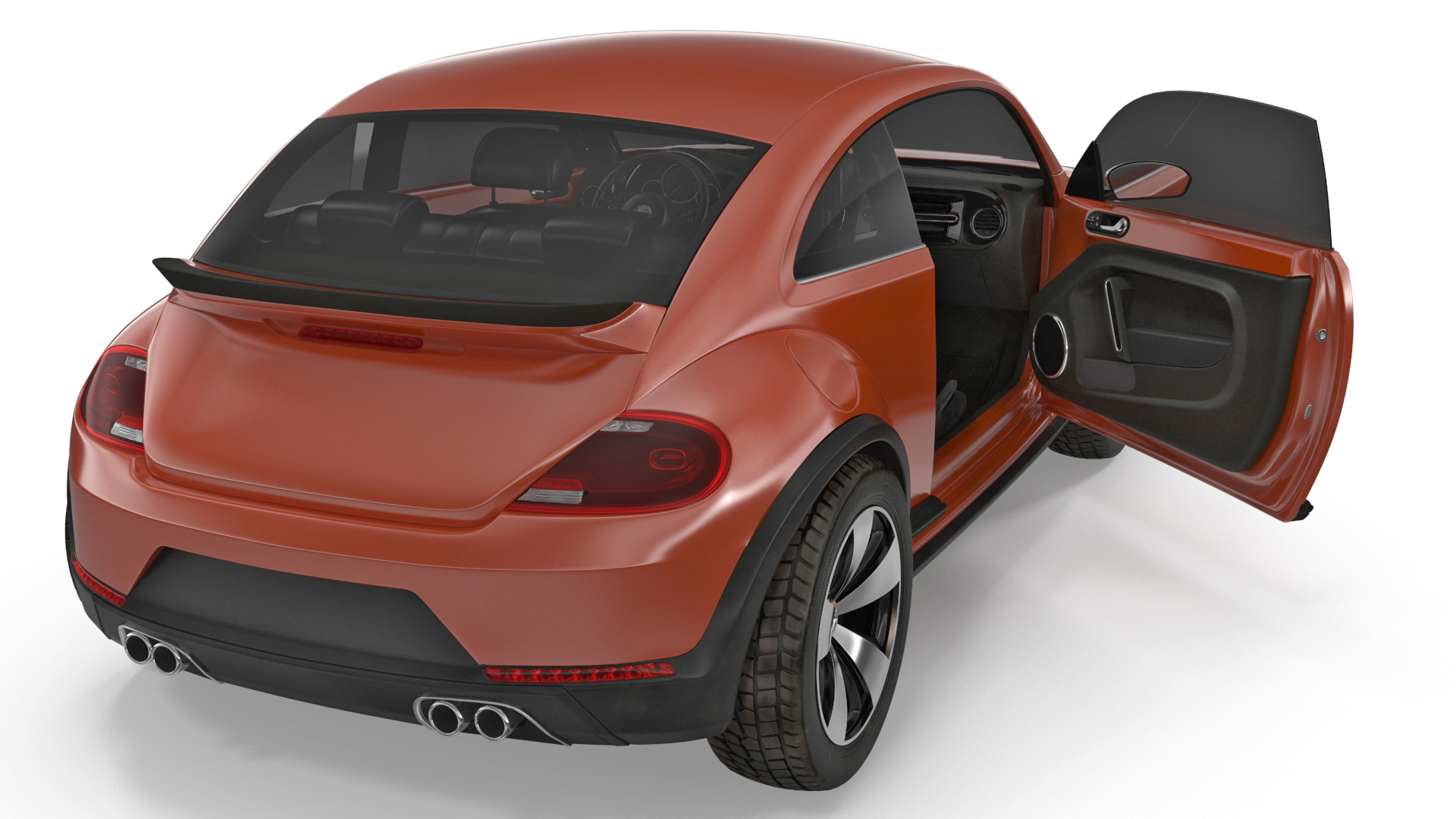 Compact Car Generic 3D model