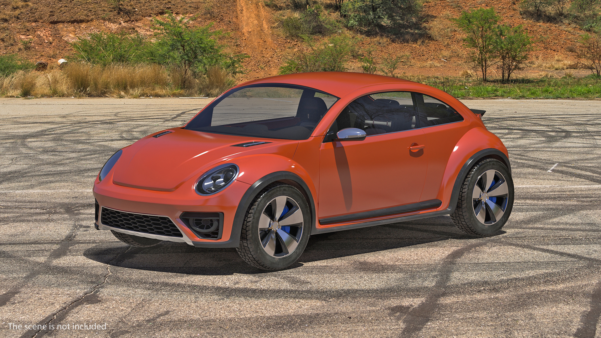 Compact Car Generic 3D model