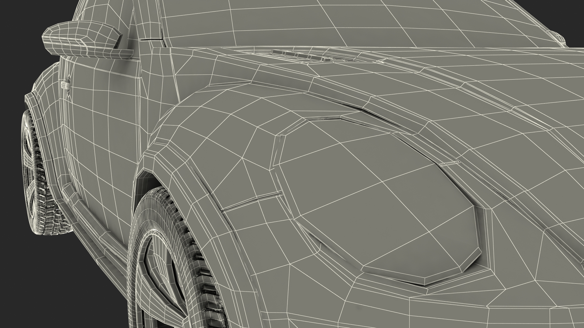 Compact Car Generic 3D model