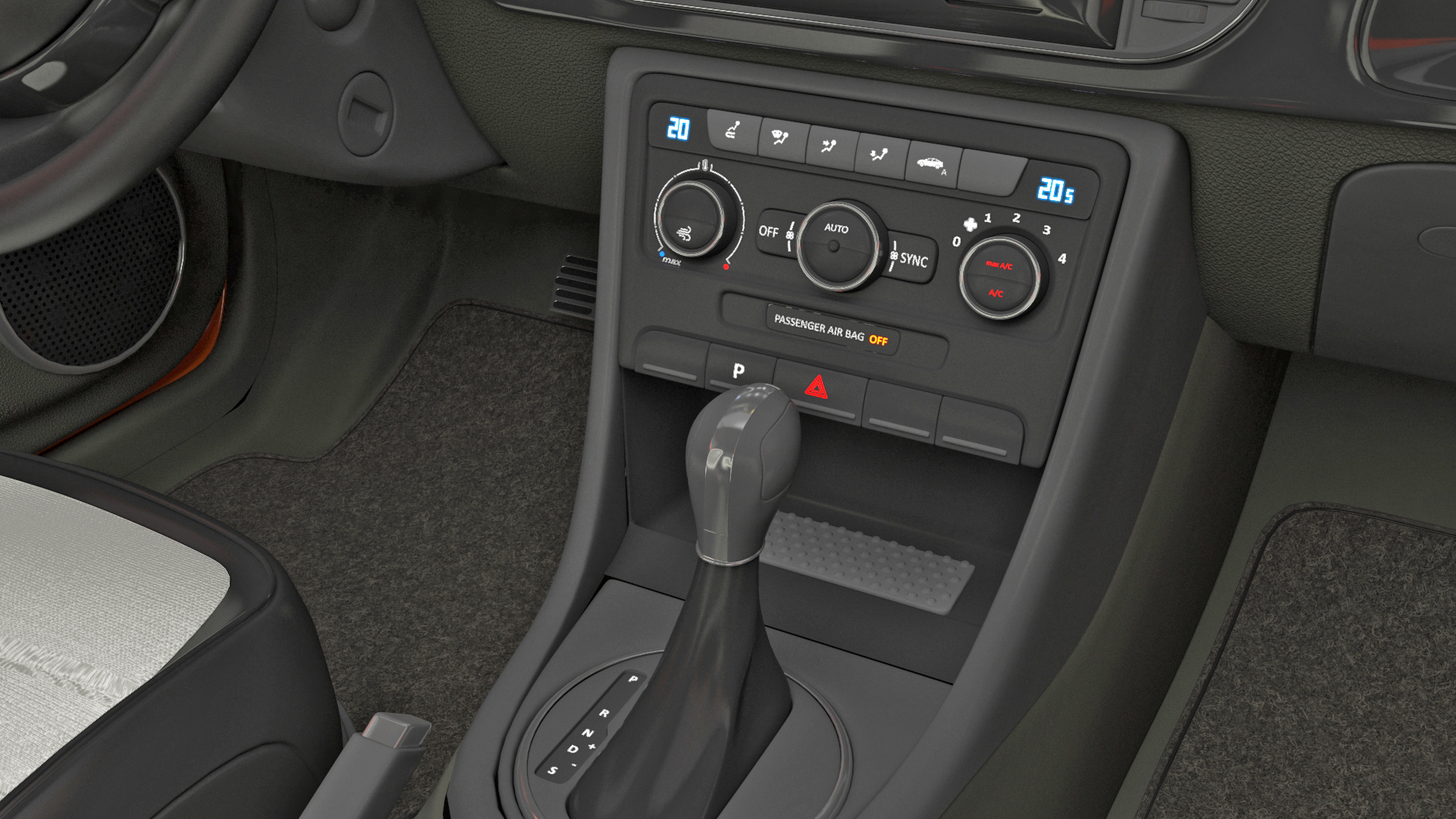 Compact Car Generic 3D model