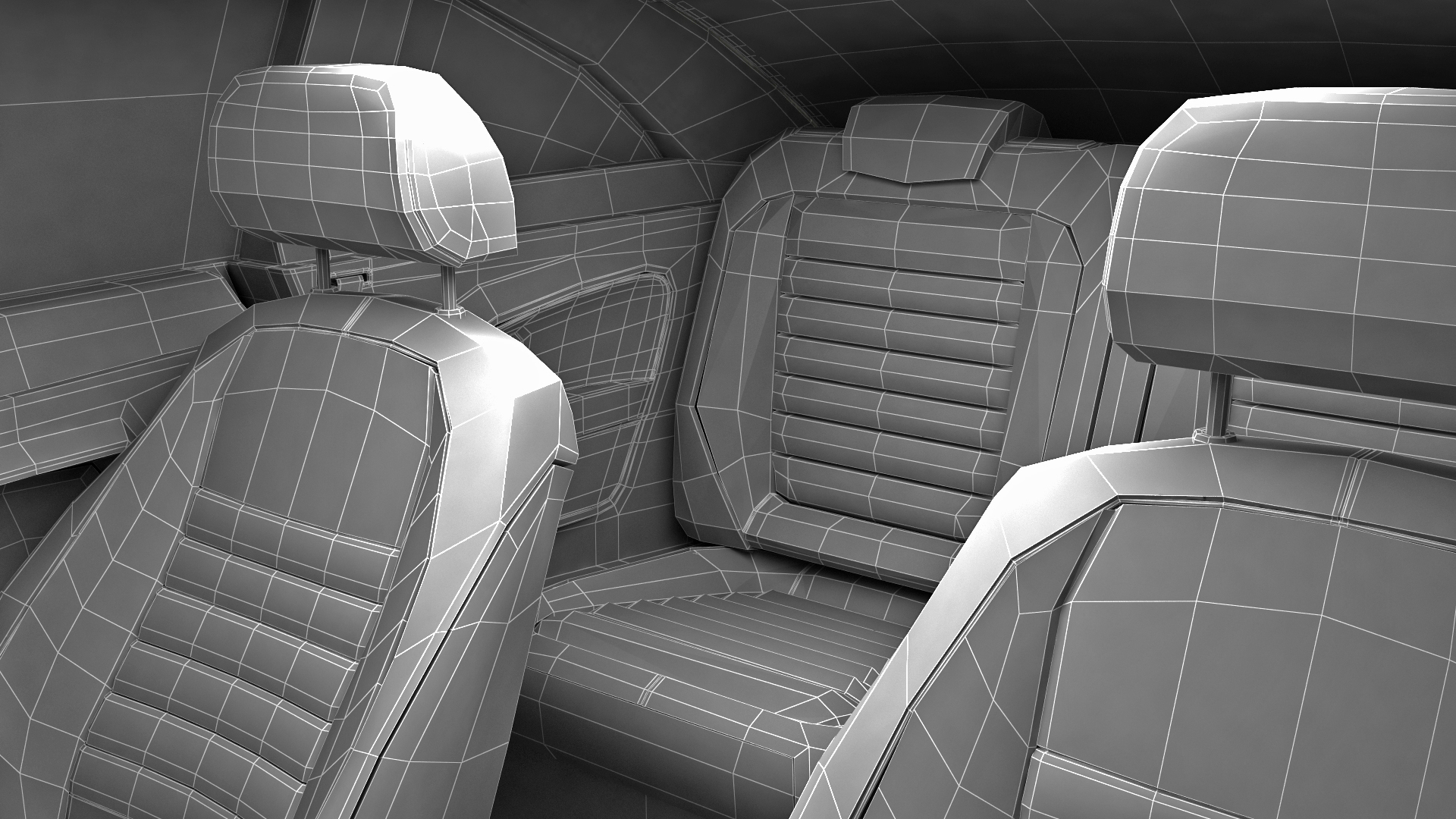 Compact Car Generic 3D model