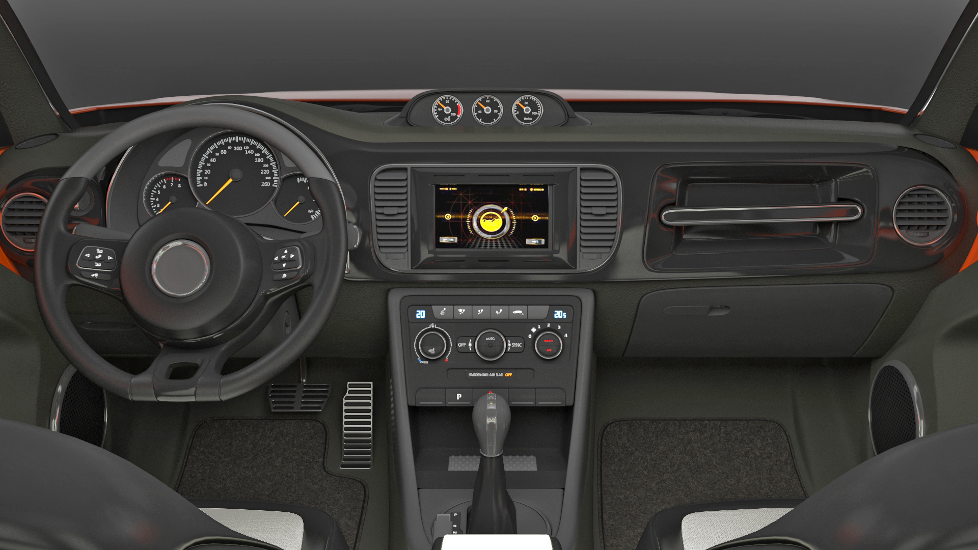 Compact Car Generic 3D model