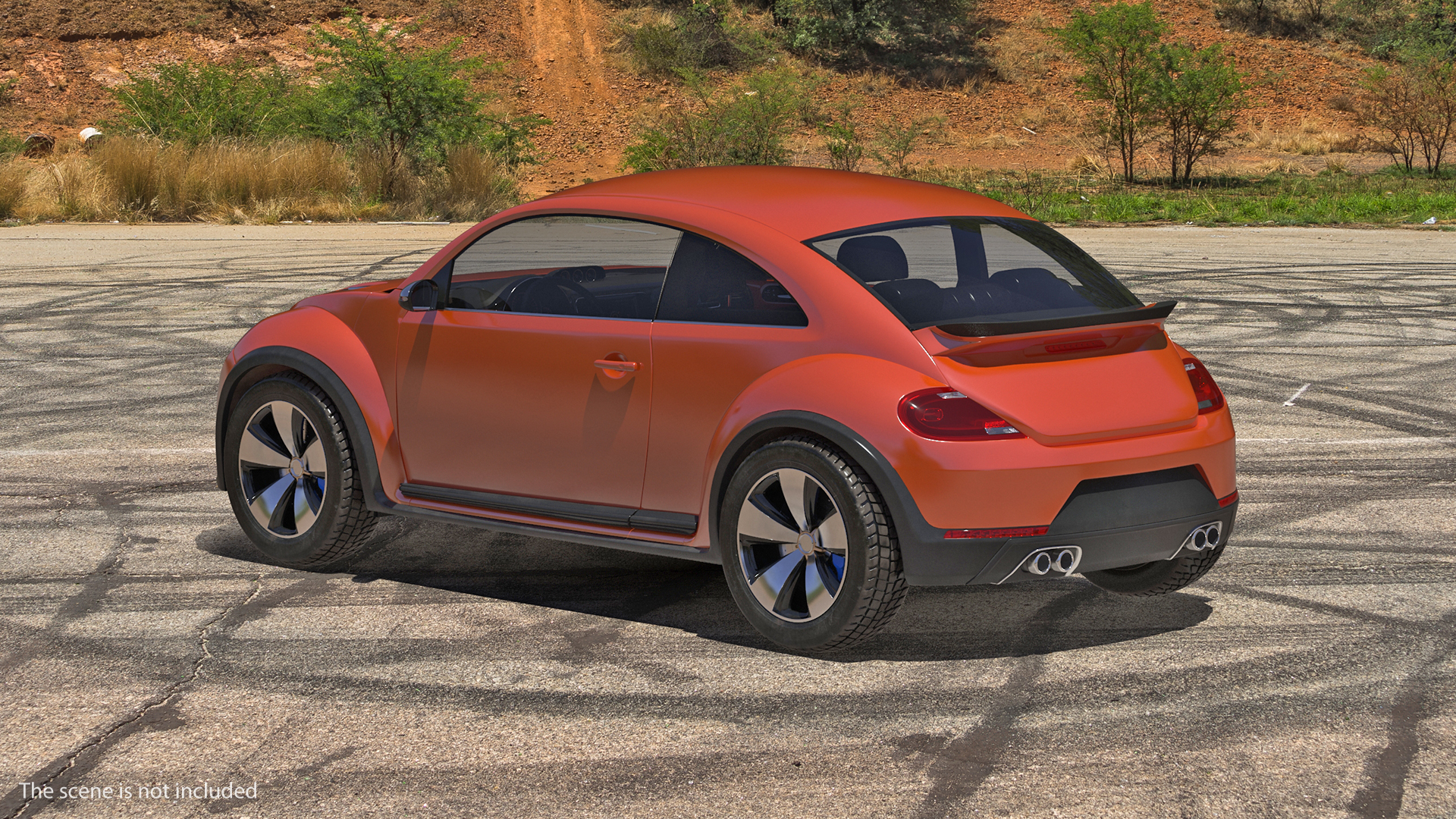Compact Car Generic 3D model