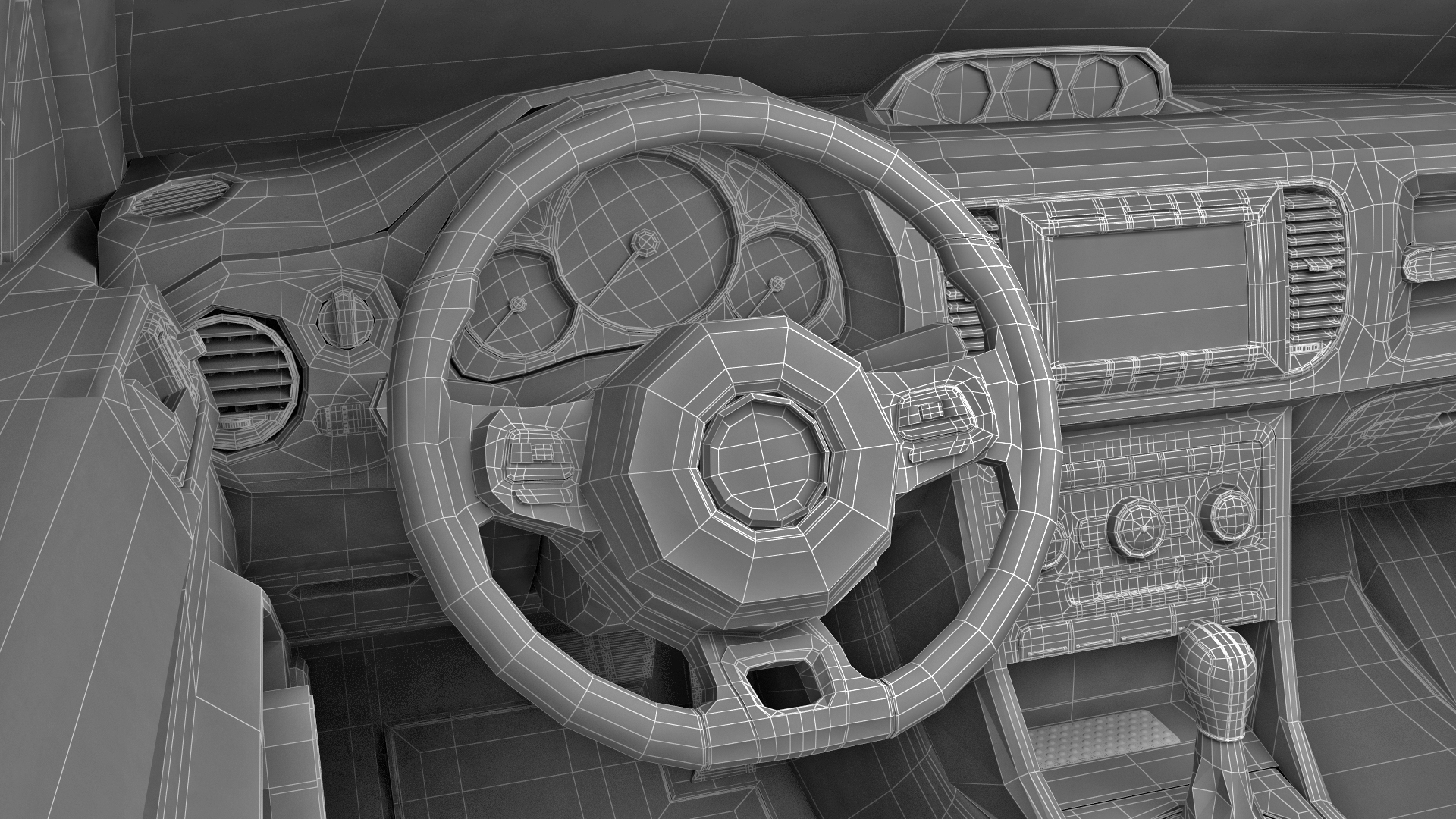 Compact Car Generic 3D model