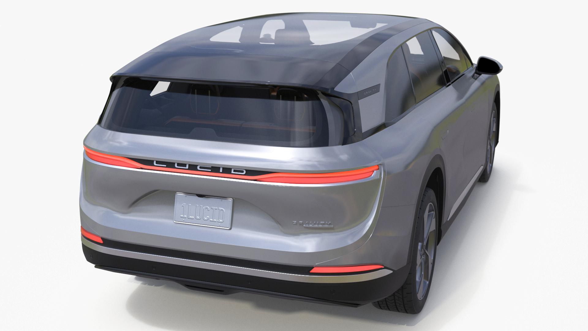 3D Lucid Gravity 2024 Electric SUV