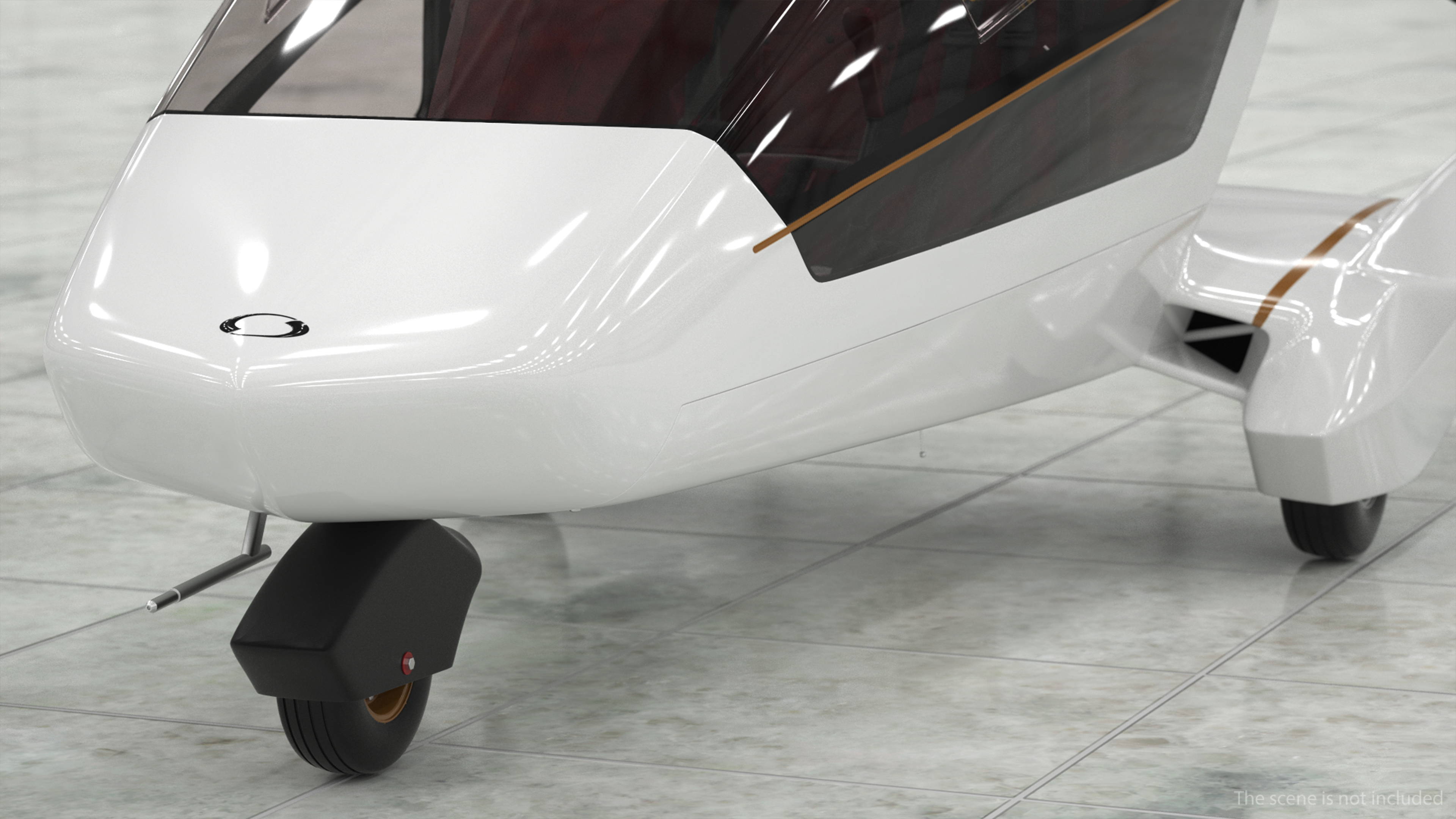 3D model Nisus Gyroplane