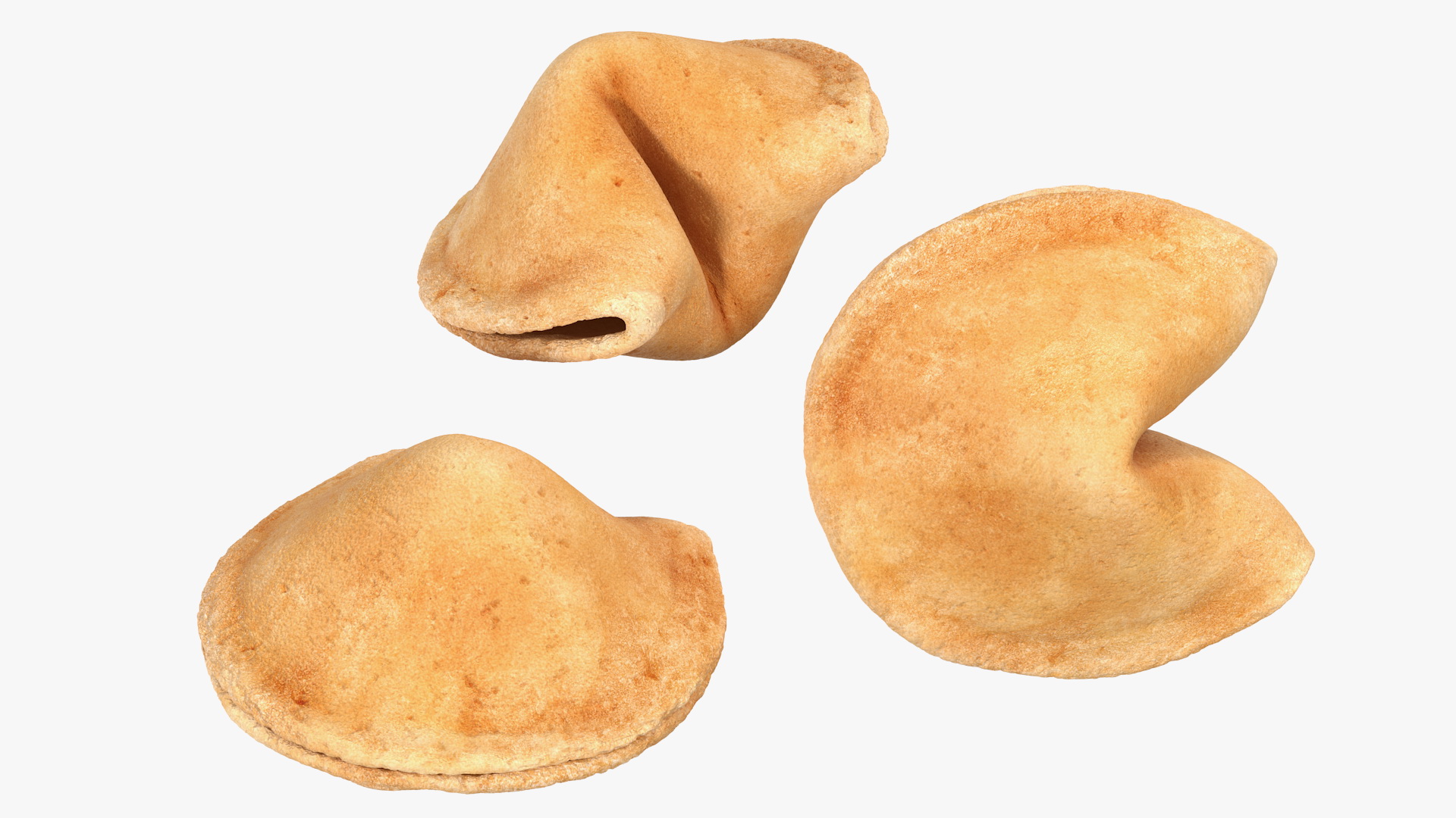 3D model Fortune Cookies