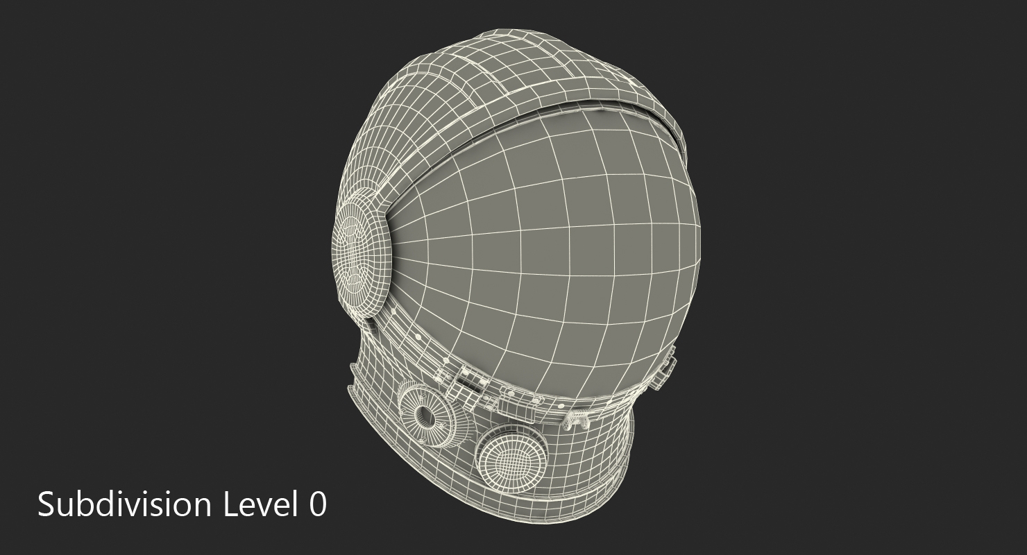 3D Yuri Gagarins Space Helmet
