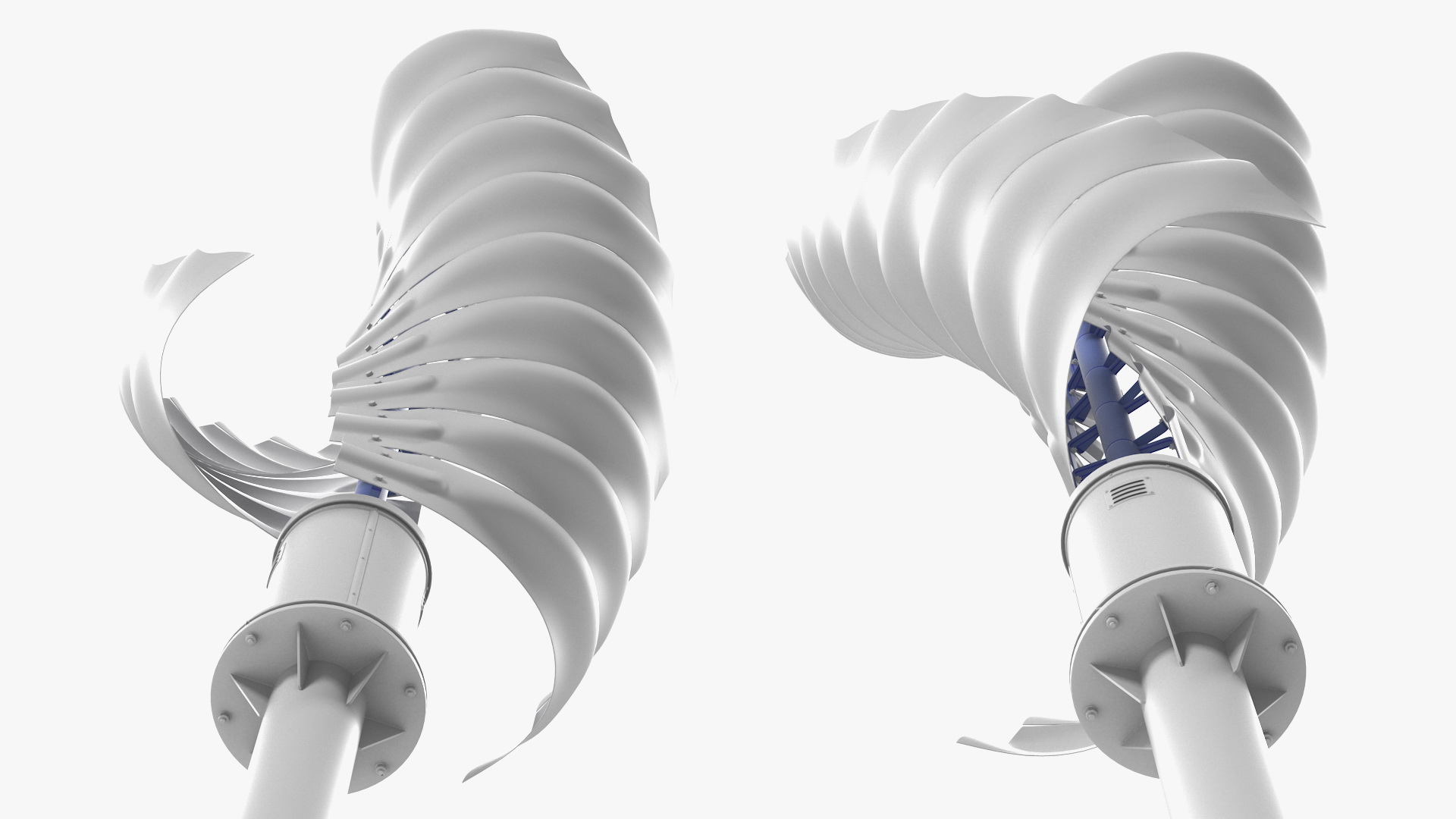 3D Vertical Axis Wind Turbine
