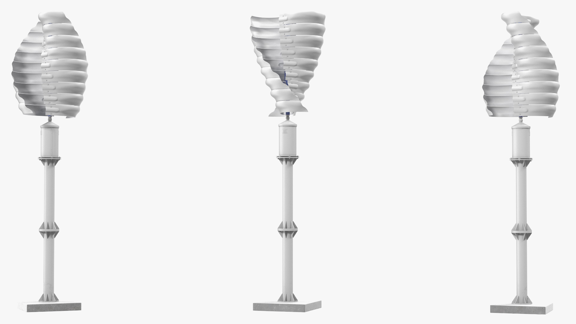 3D Vertical Axis Wind Turbine