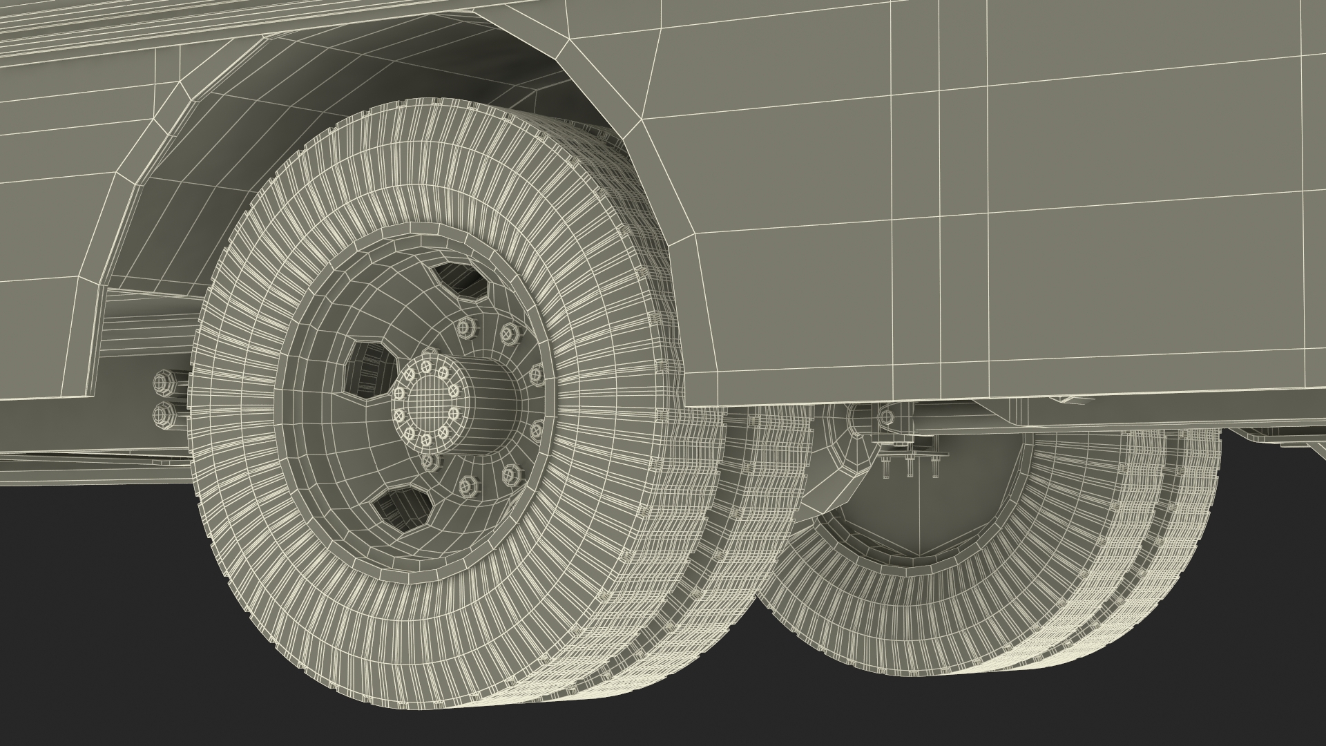 3D model Old School Bus Rigged for Maya