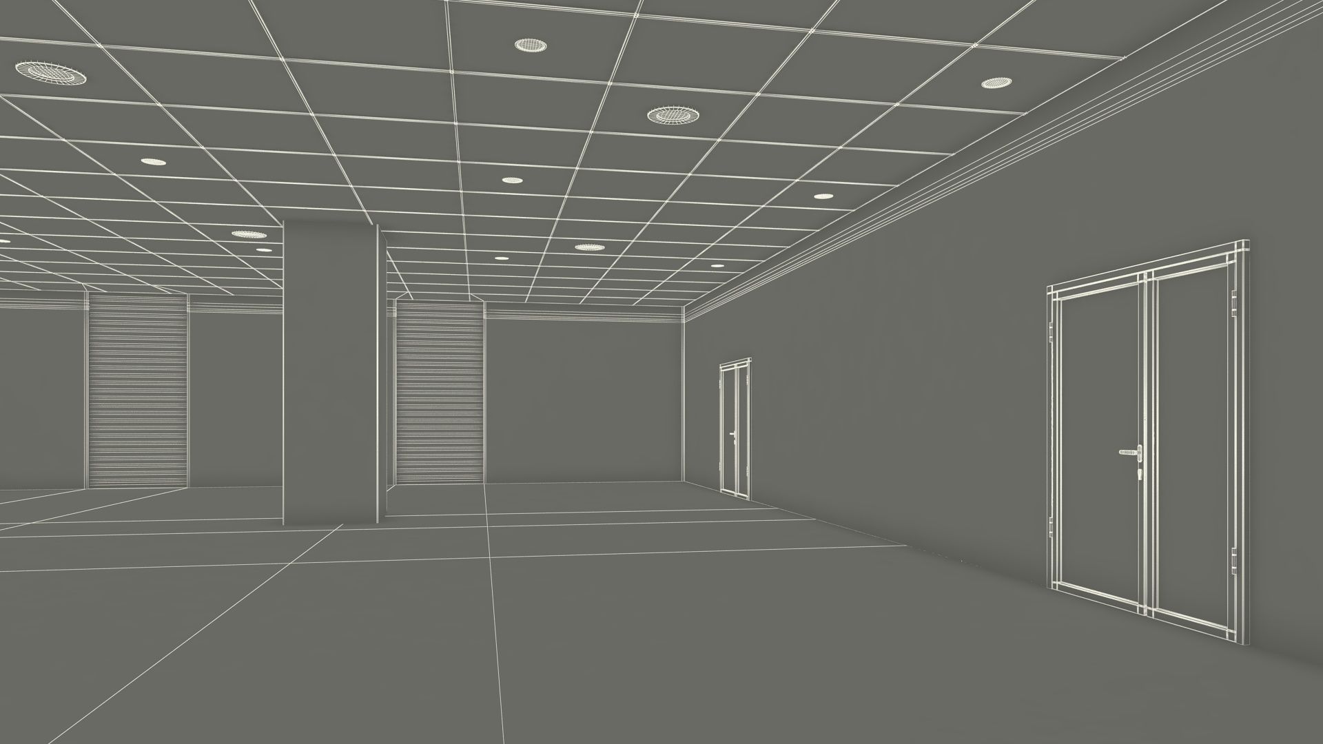 3D Large Conference Room