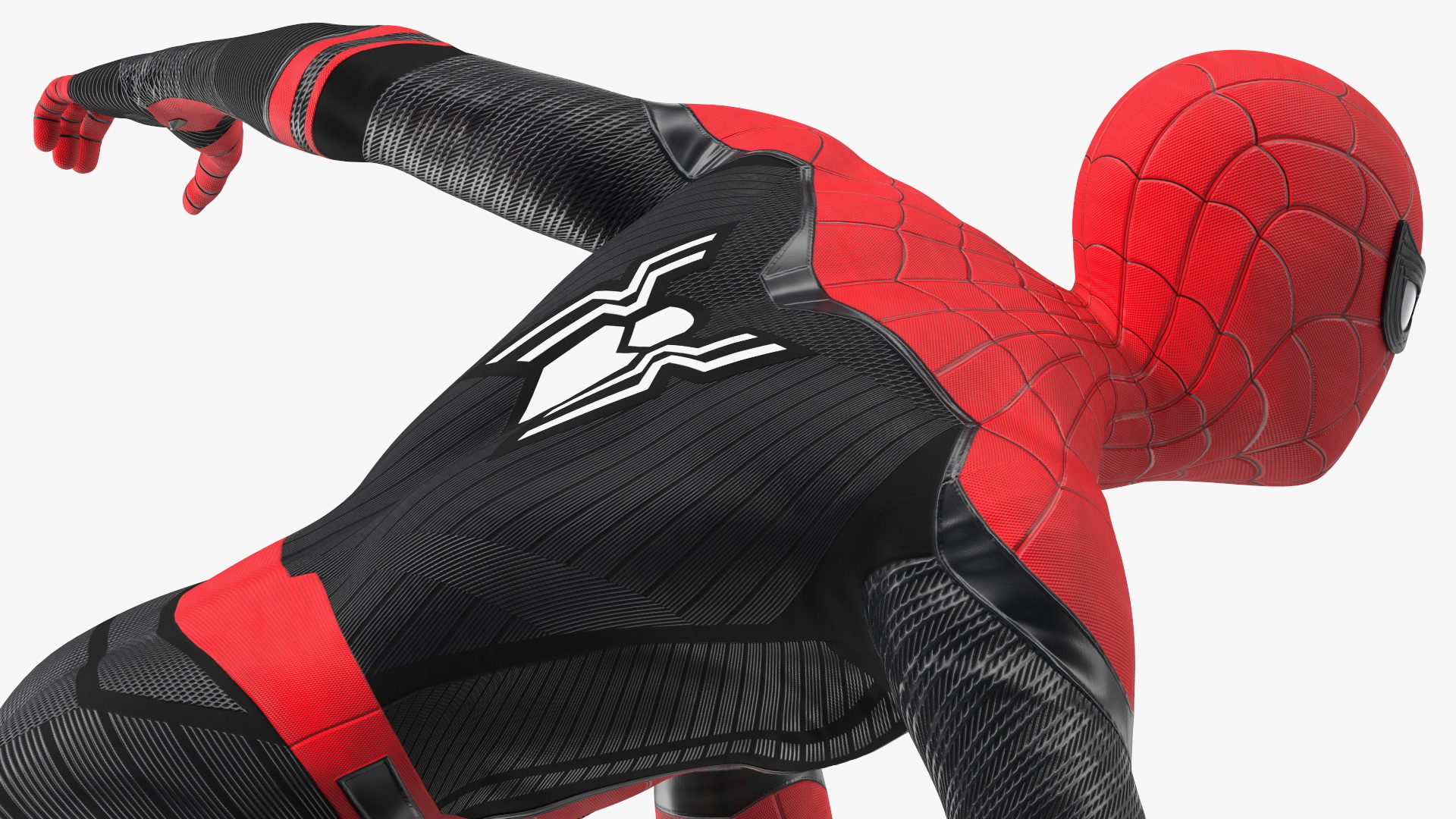 3D Spider Man Ready Pose
