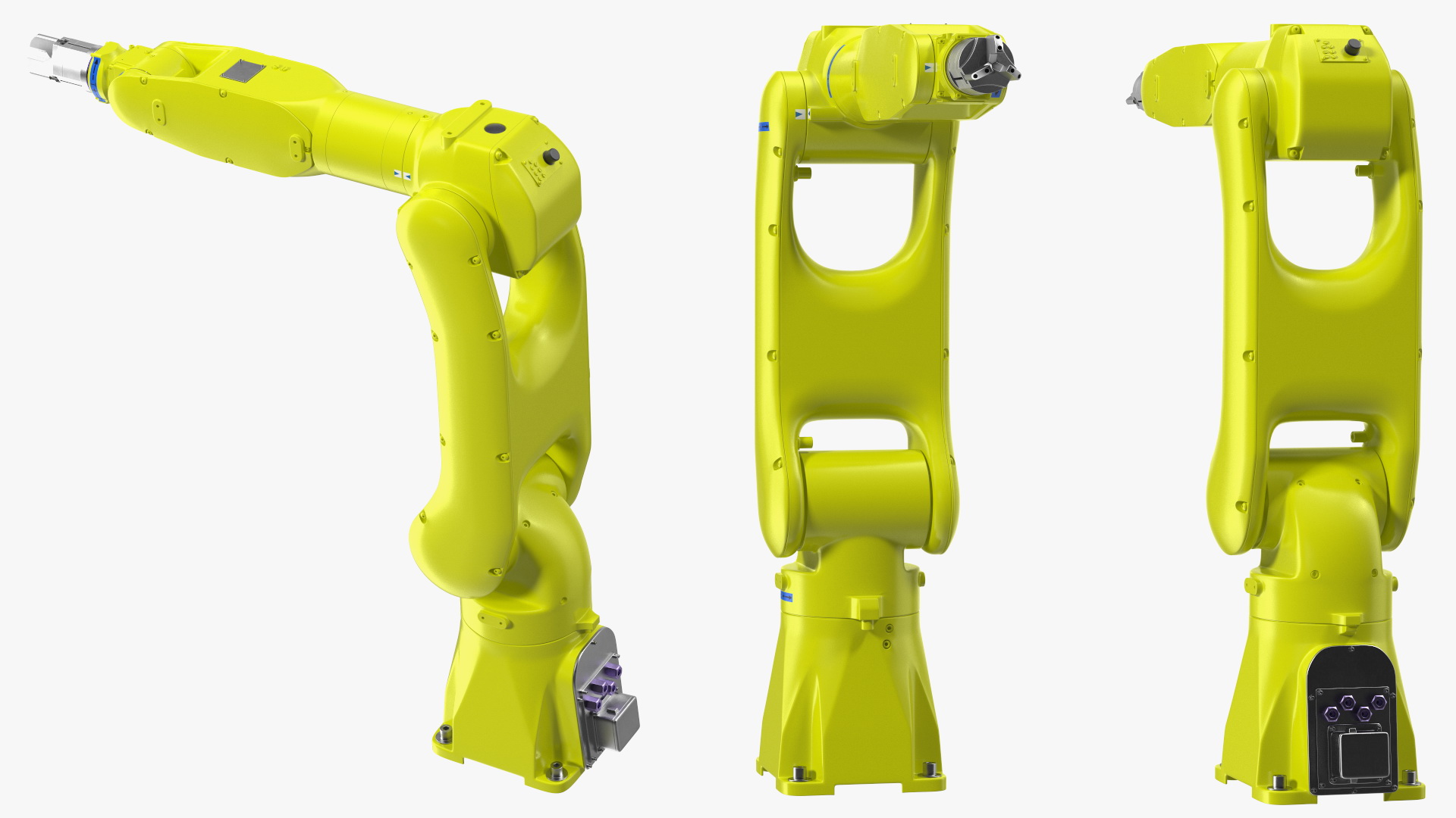 3D Articulated Industrial Robot model