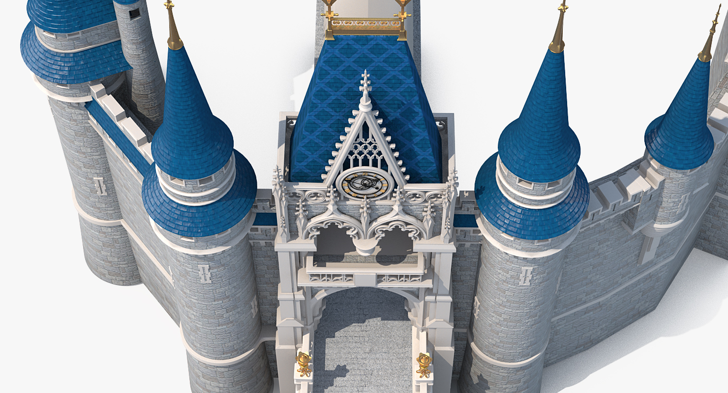 3D model Castle Entrance