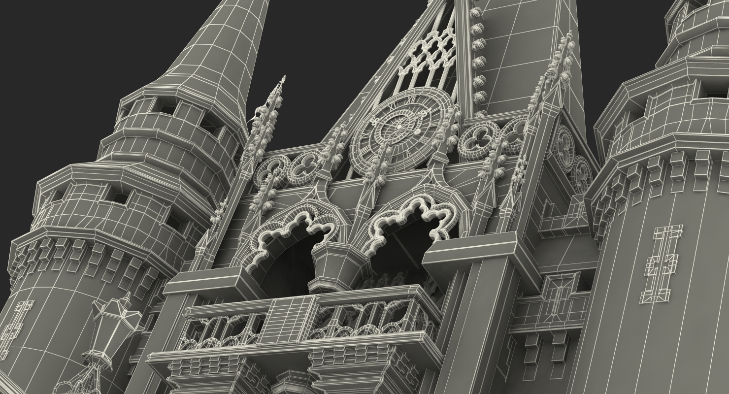 3D model Castle Entrance
