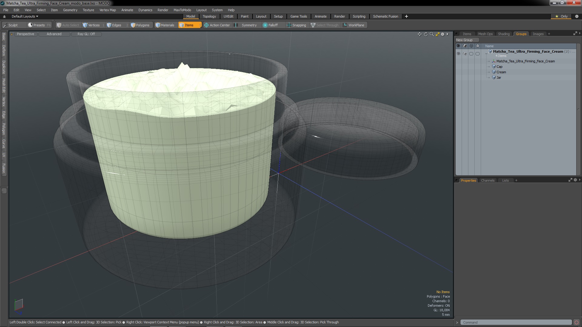 3D model Matcha Tea Ultra Firming Face Cream